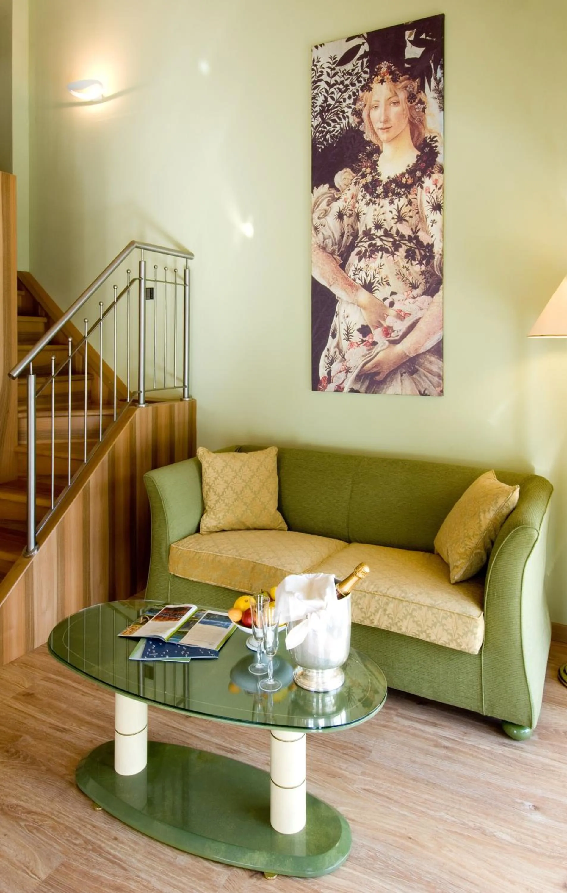 Seating area in Parc Hotel Flora S