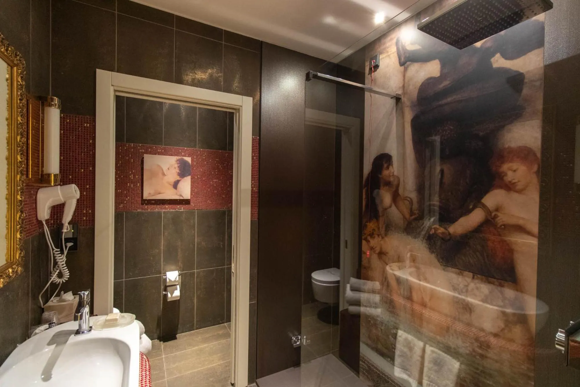 Shower in Parc Hotel Flora S