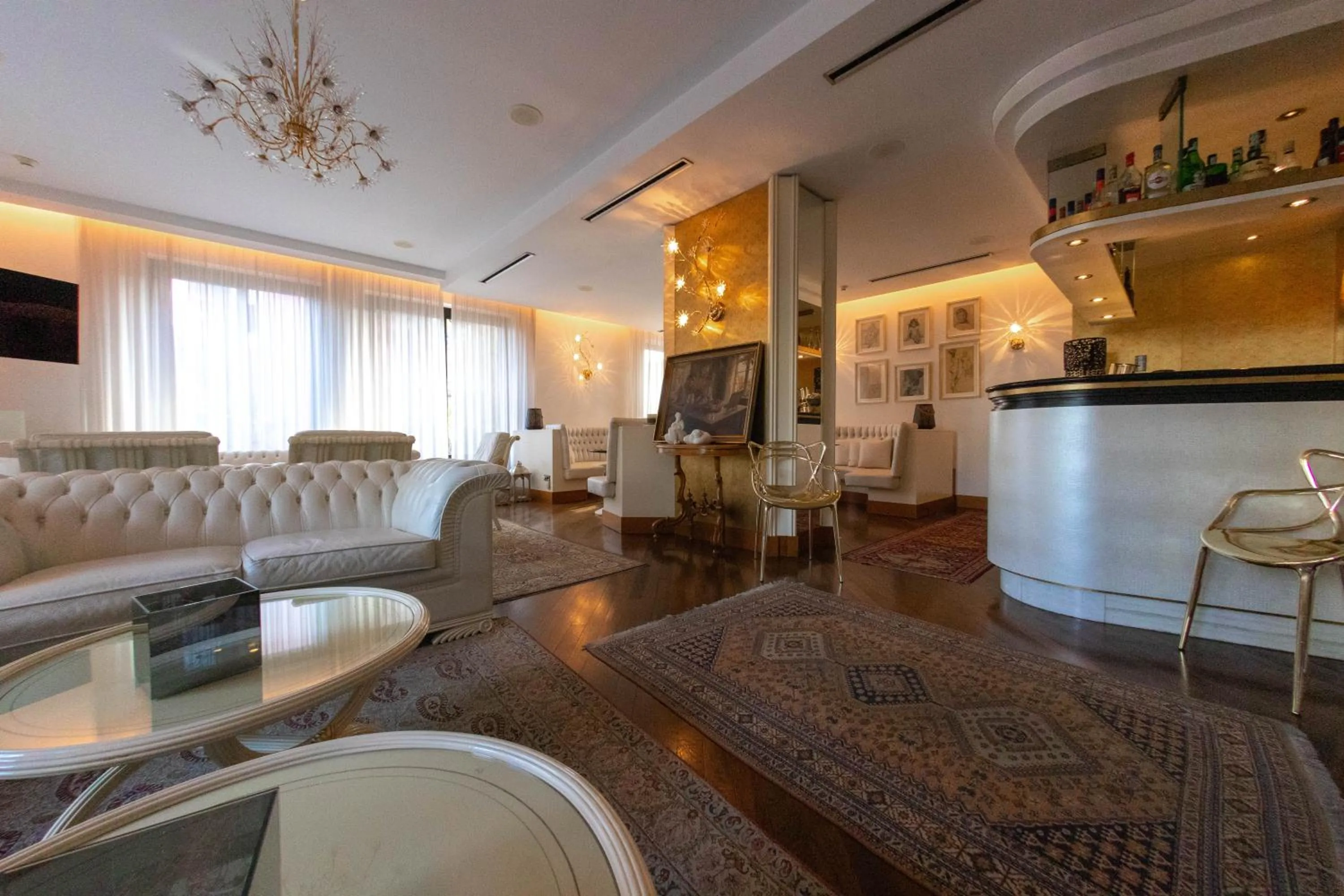 Lounge or bar in Parc Hotel Flora S