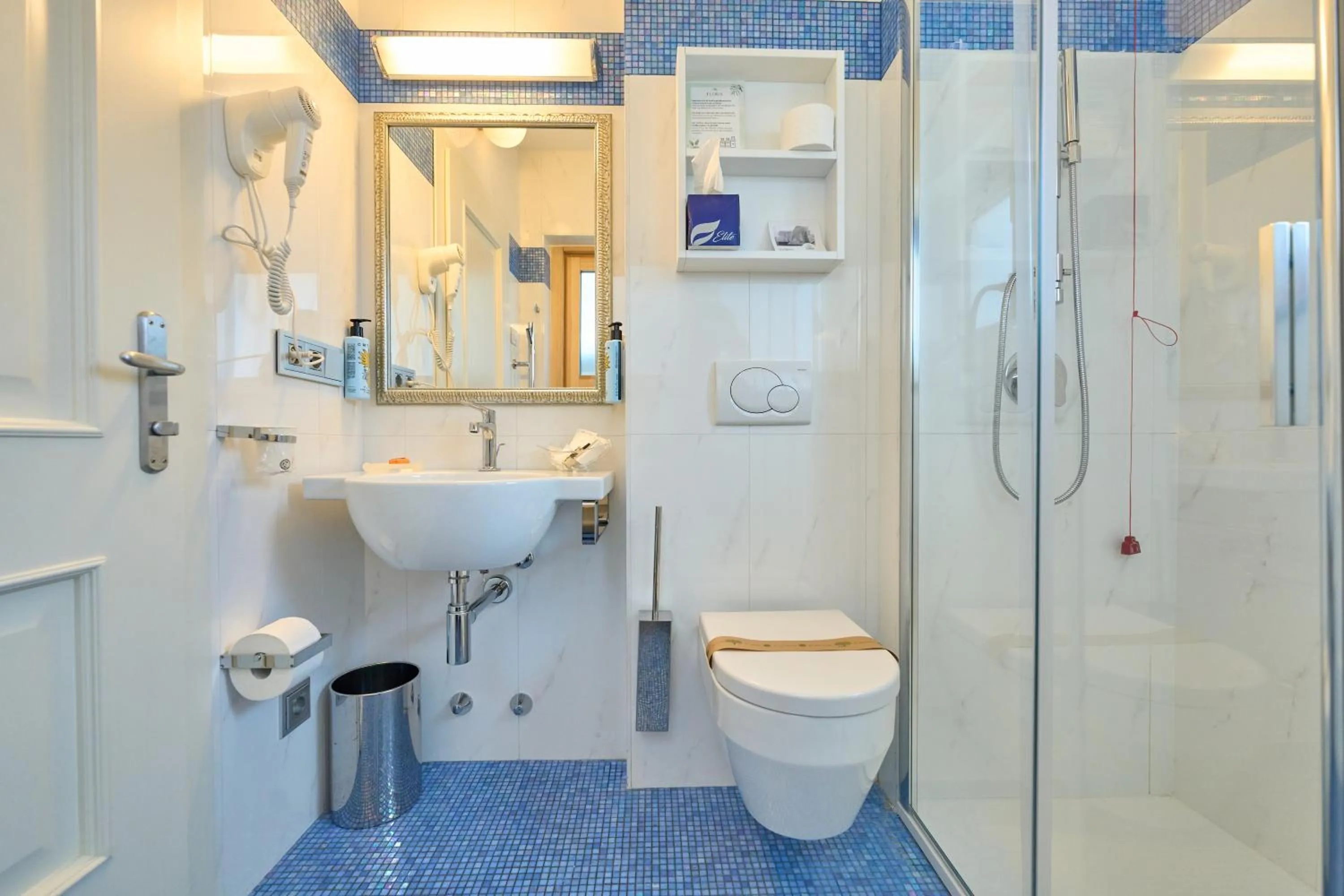 Shower in Parc Hotel Flora S