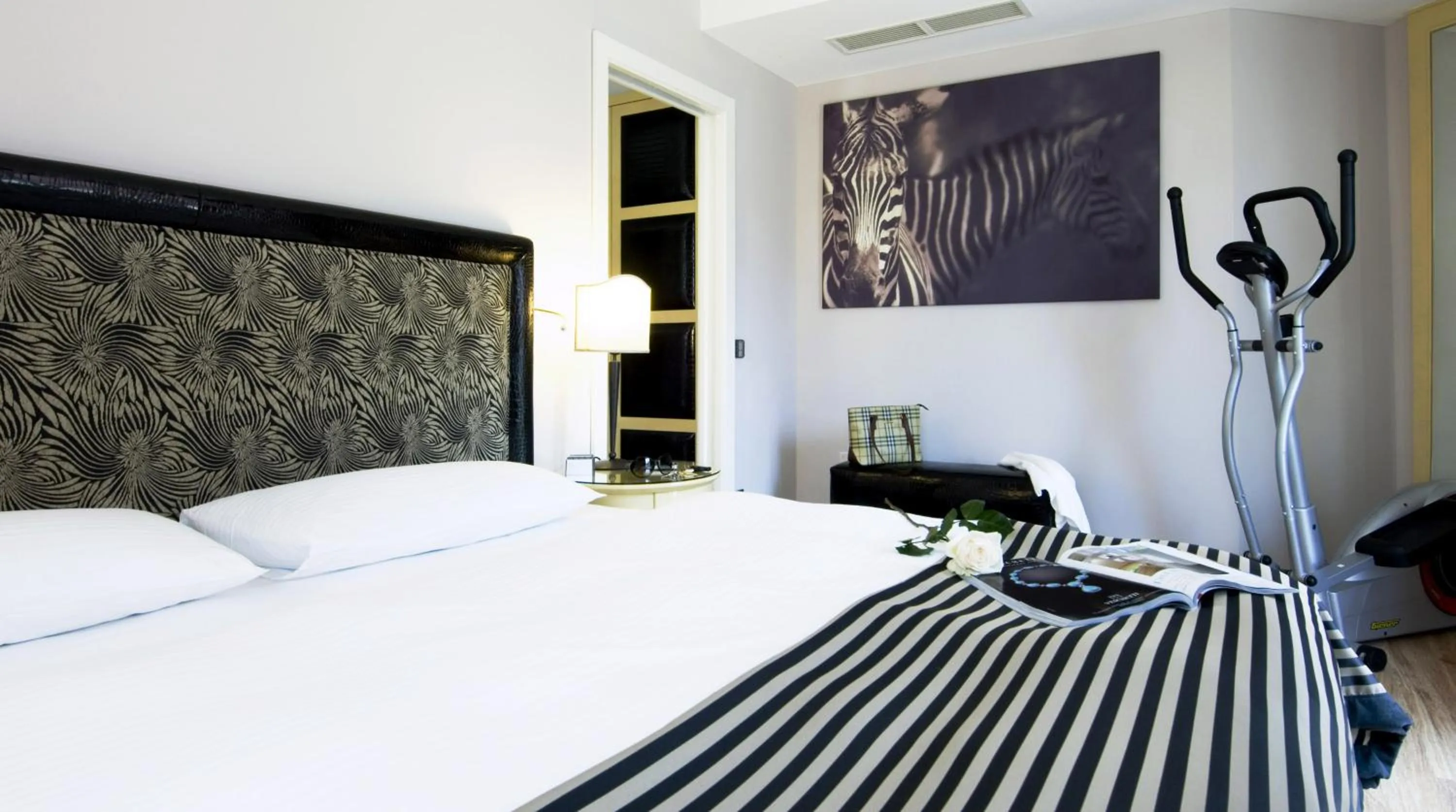 Bed in Parc Hotel Flora S