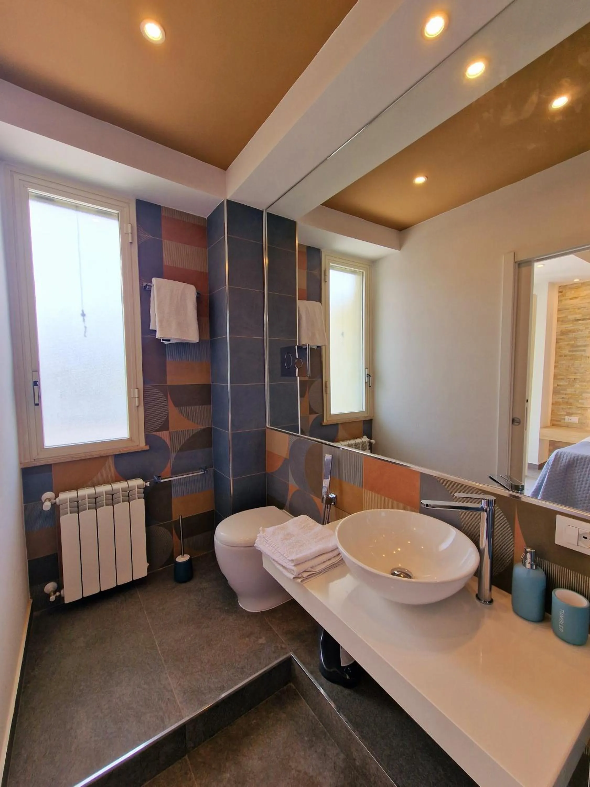 Bed in Mongibello Palace B&B