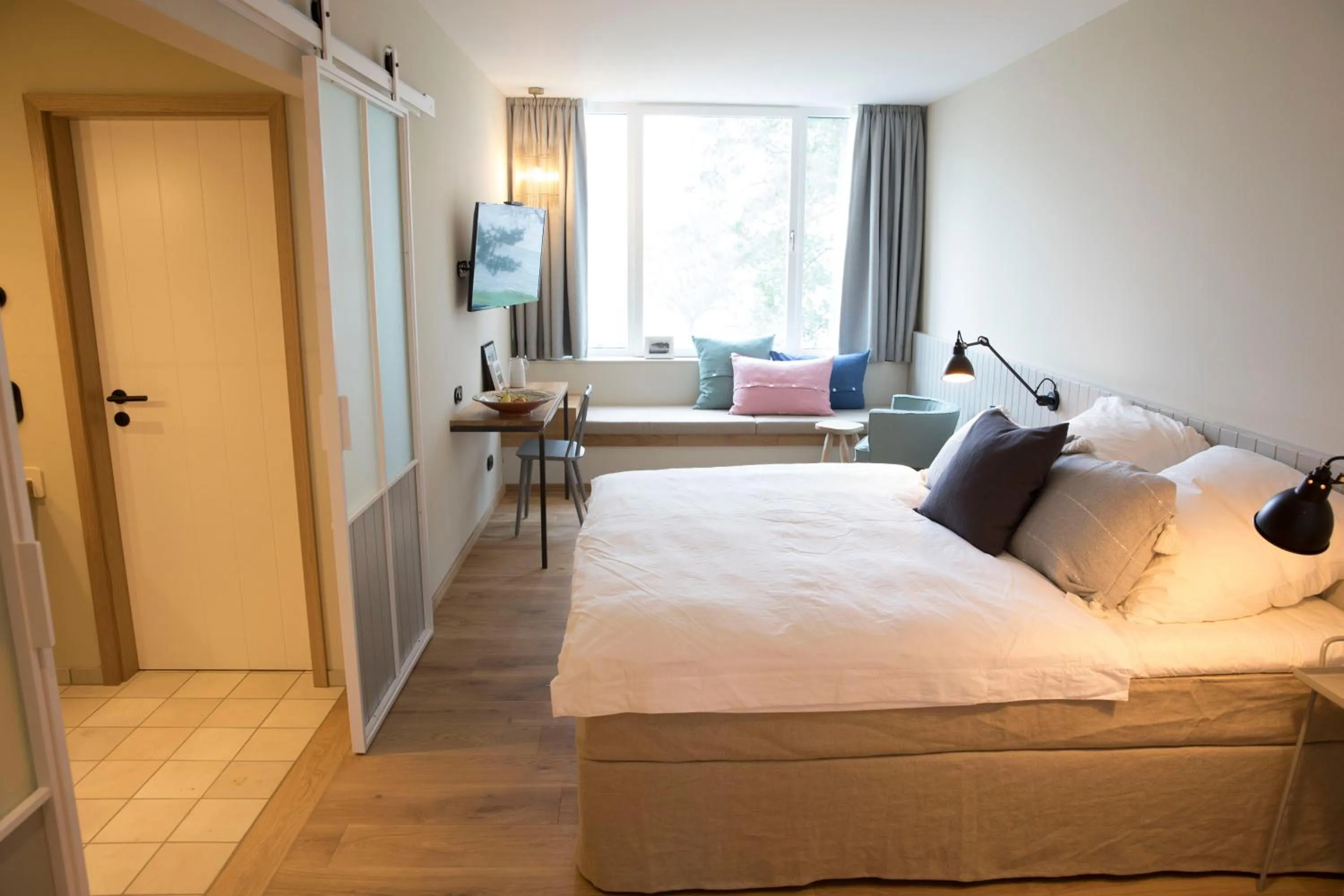 Photo of the whole room, Bed in Hotel Strandleben