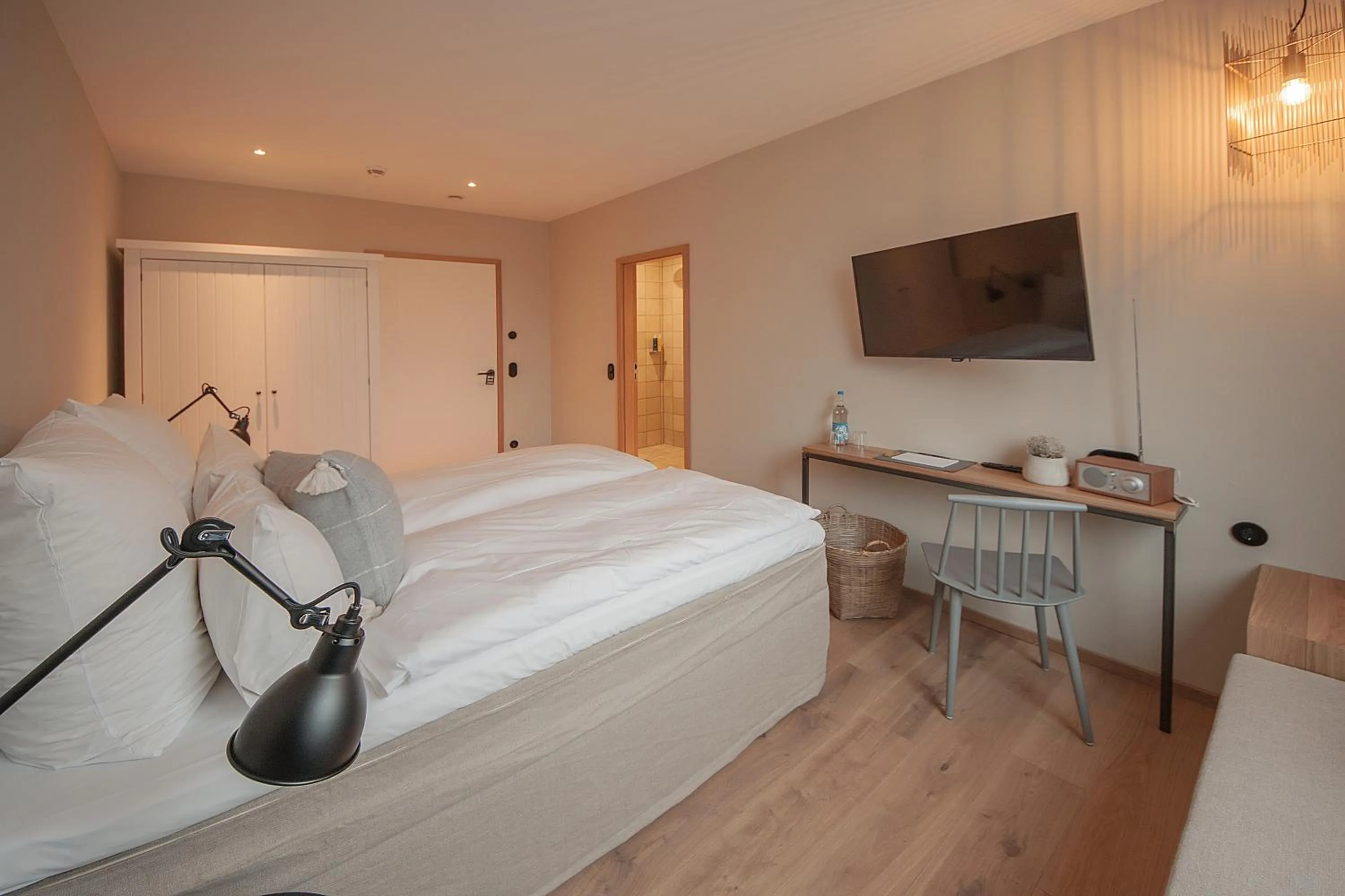 Photo of the whole room, Bed in Hotel Strandleben