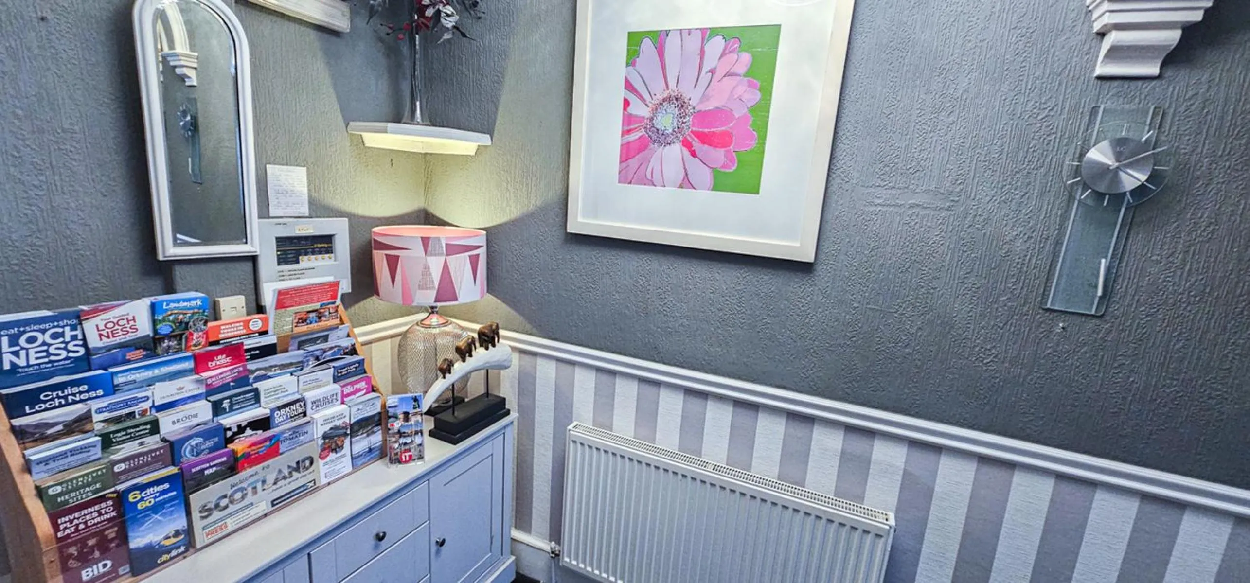 Decorative detail in mySTAYINN Kinloch Lodge