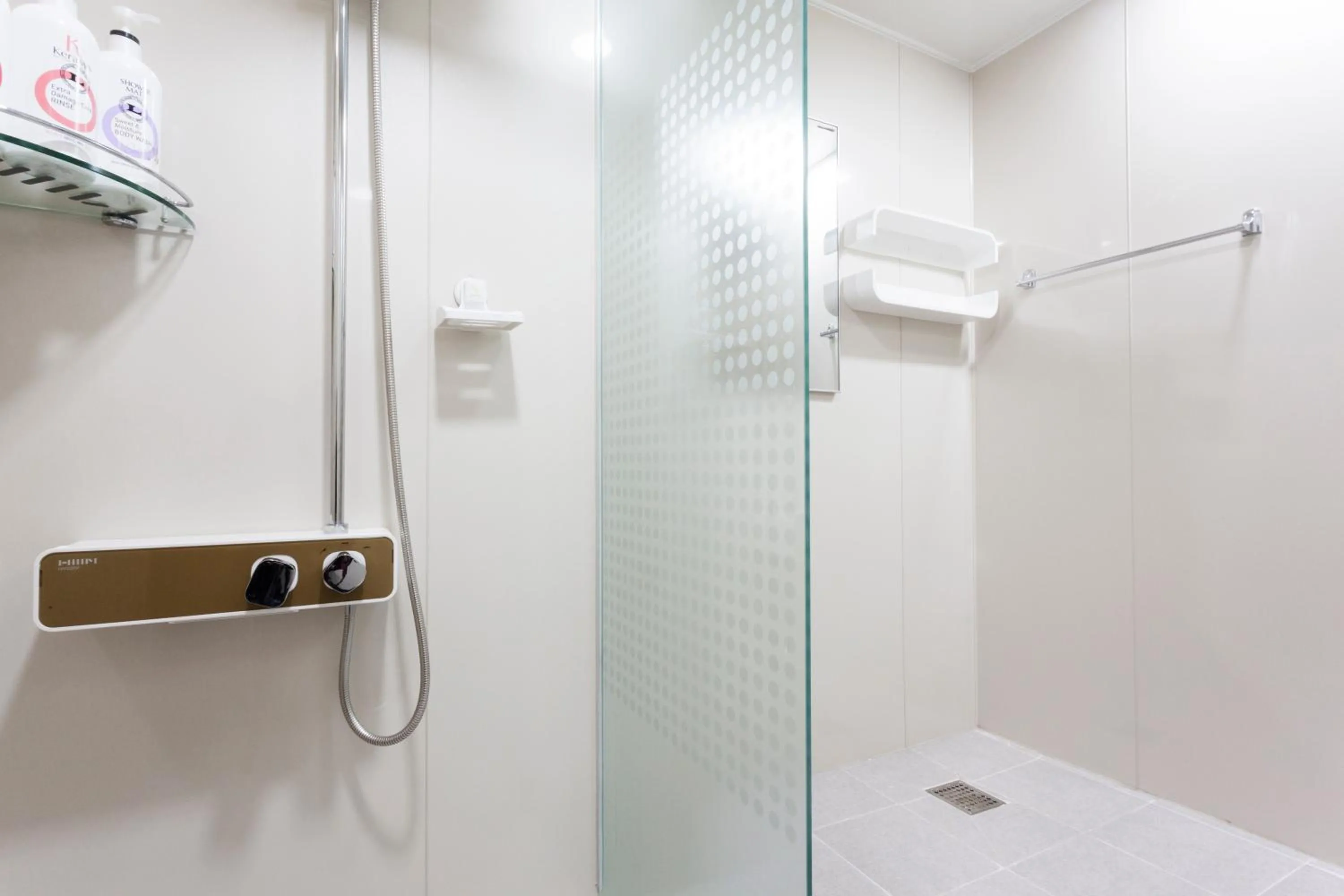 Shower in Hotel Leaders