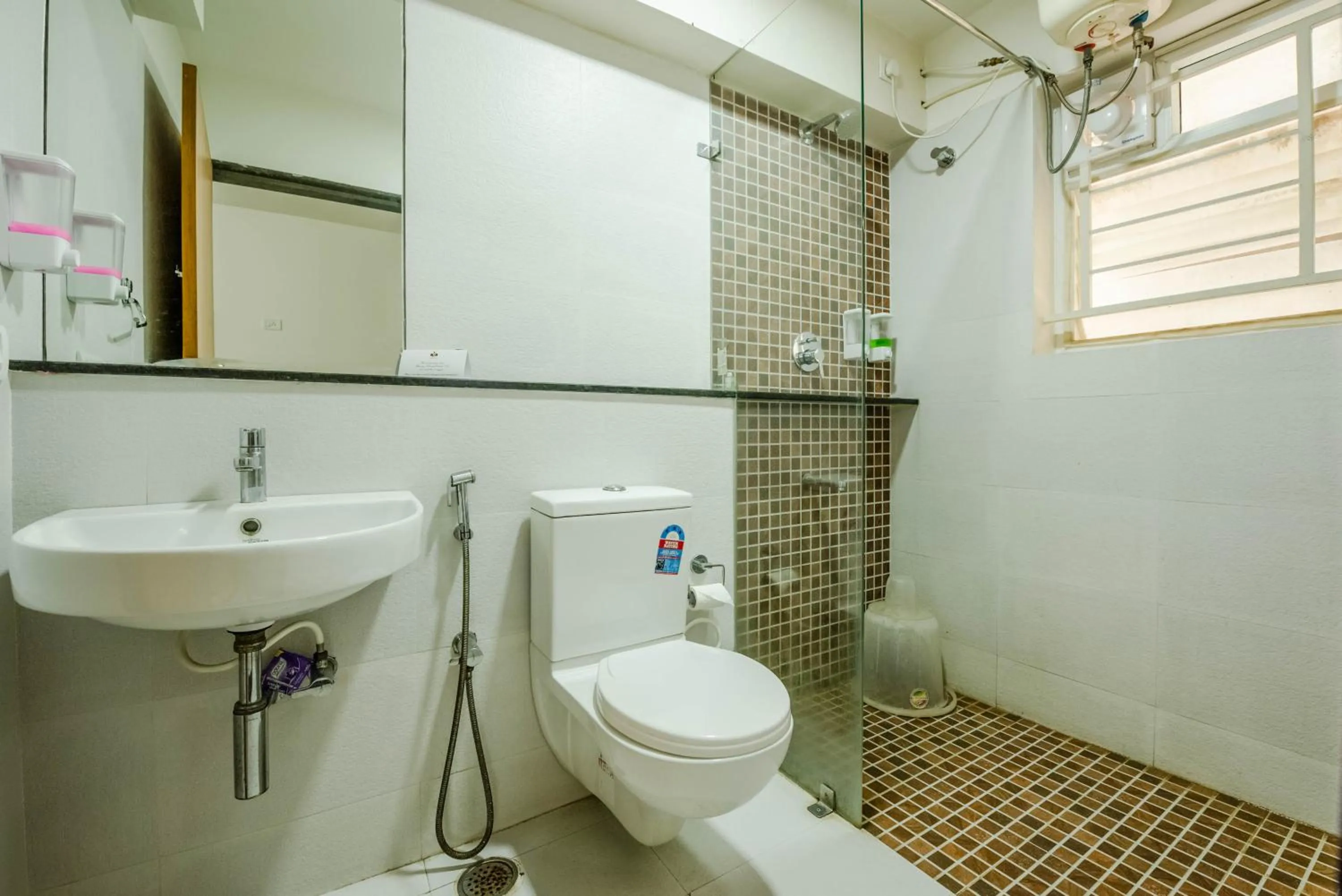 Bathroom in The Altruist Business Stays Bellandur-1