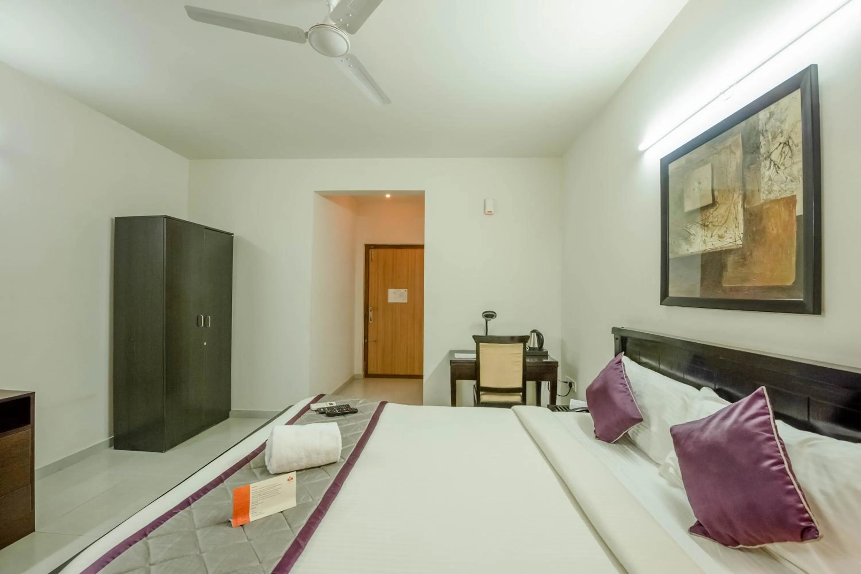 Bedroom, Bed in The Altruist Business Stays Bellandur-1