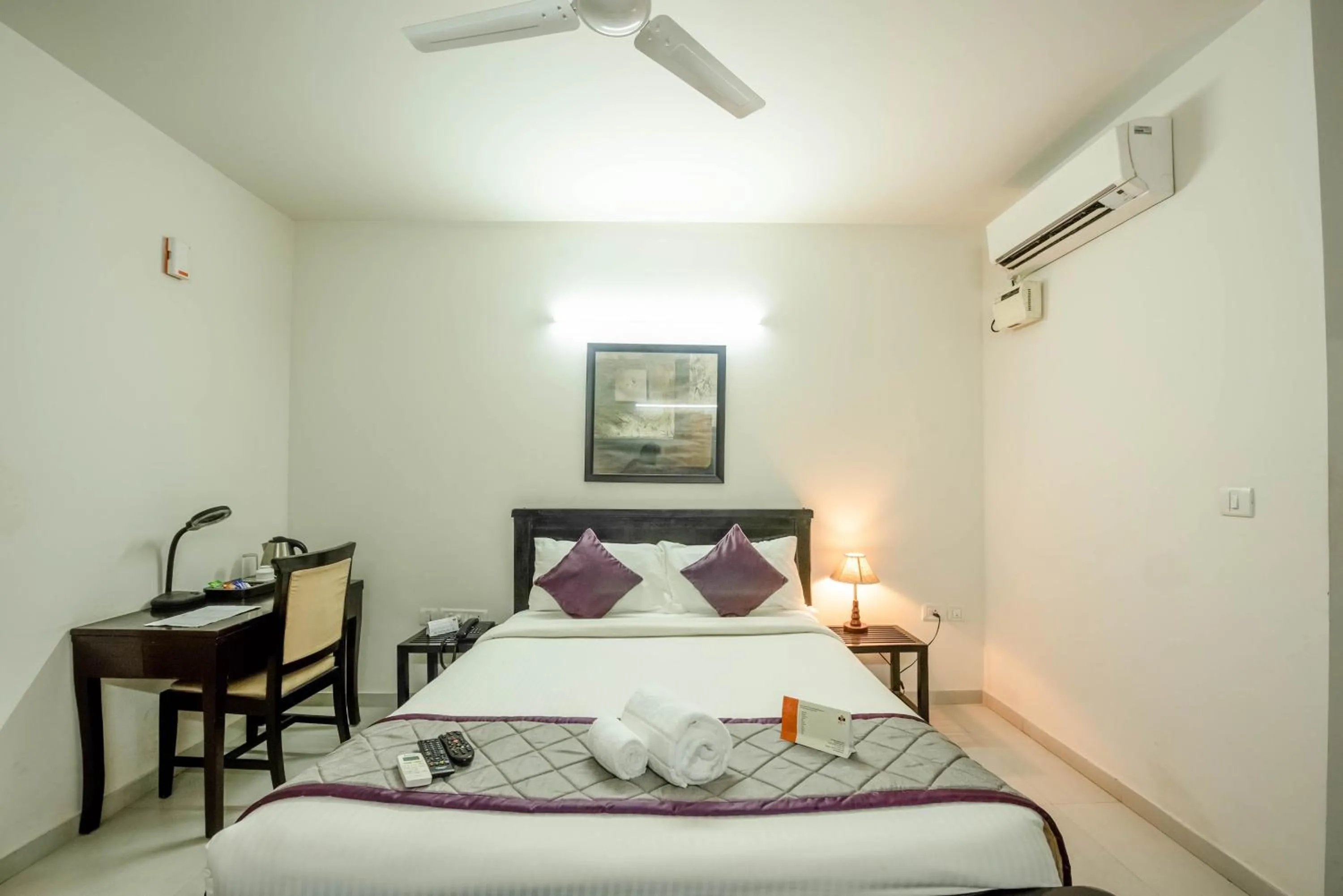 Bedroom, Bed in The Altruist Business Stays Bellandur-1