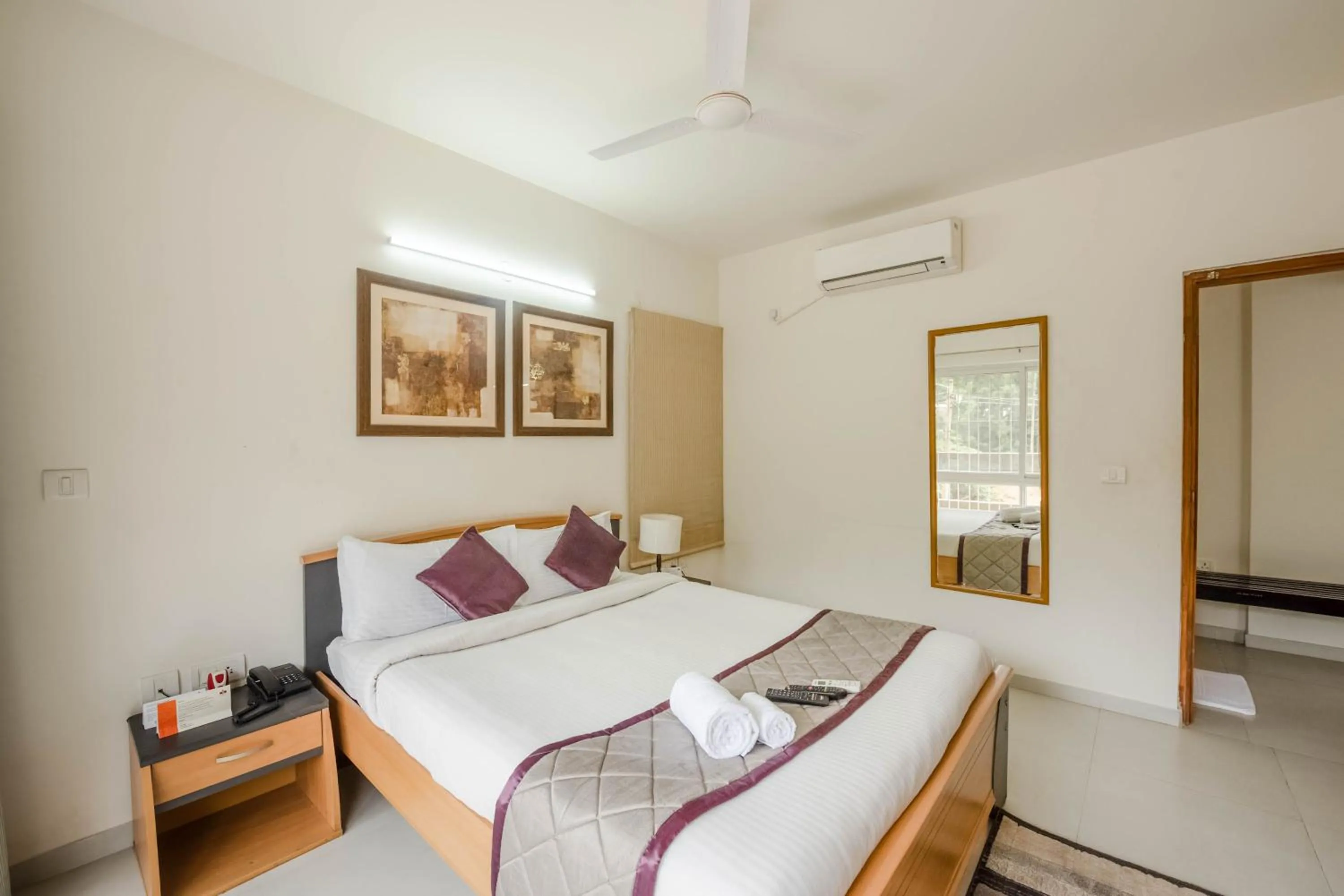 Bedroom, Bed in The Altruist Business Stays Bellandur-1