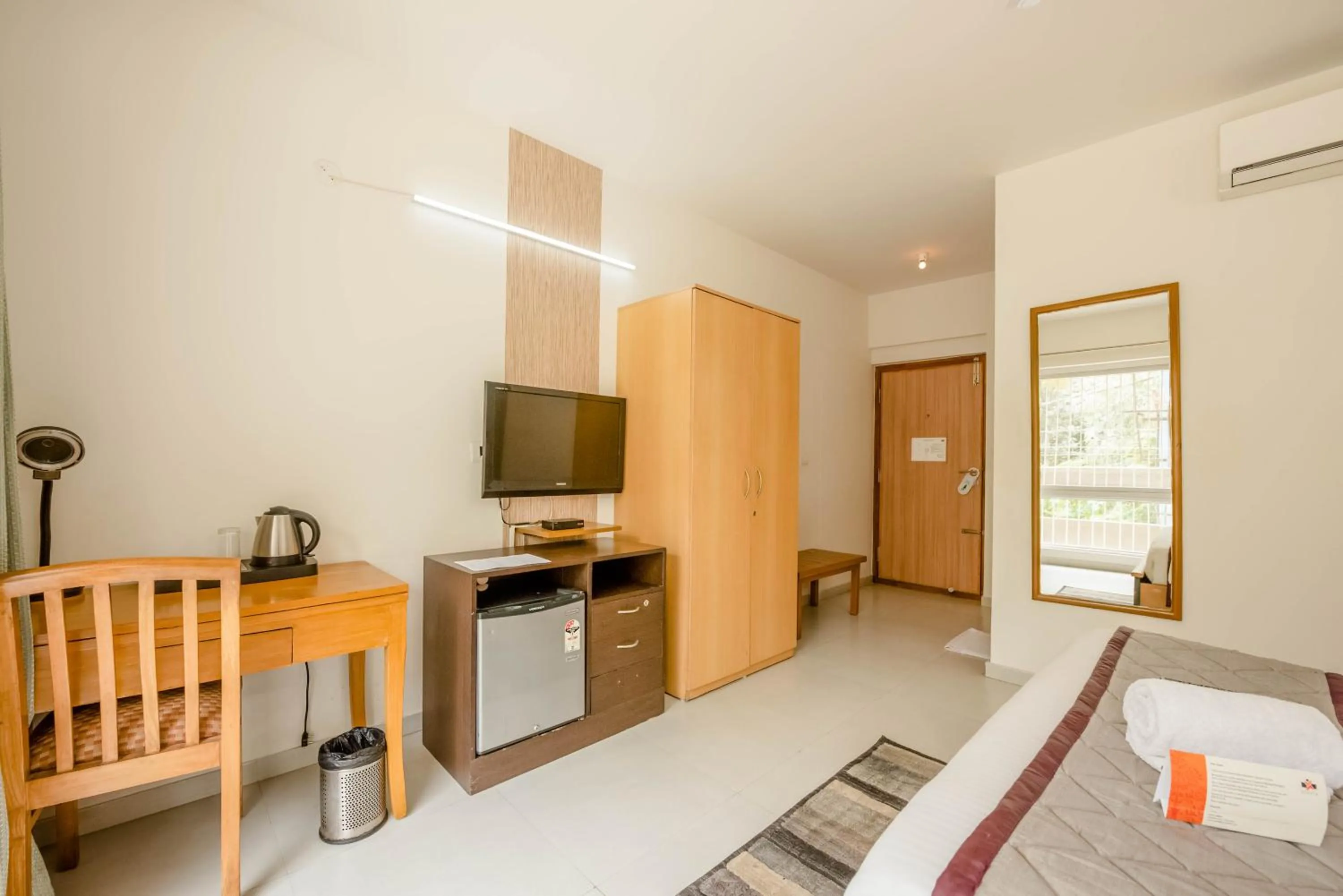 Bedroom, Bed in The Altruist Business Stays Bellandur-1