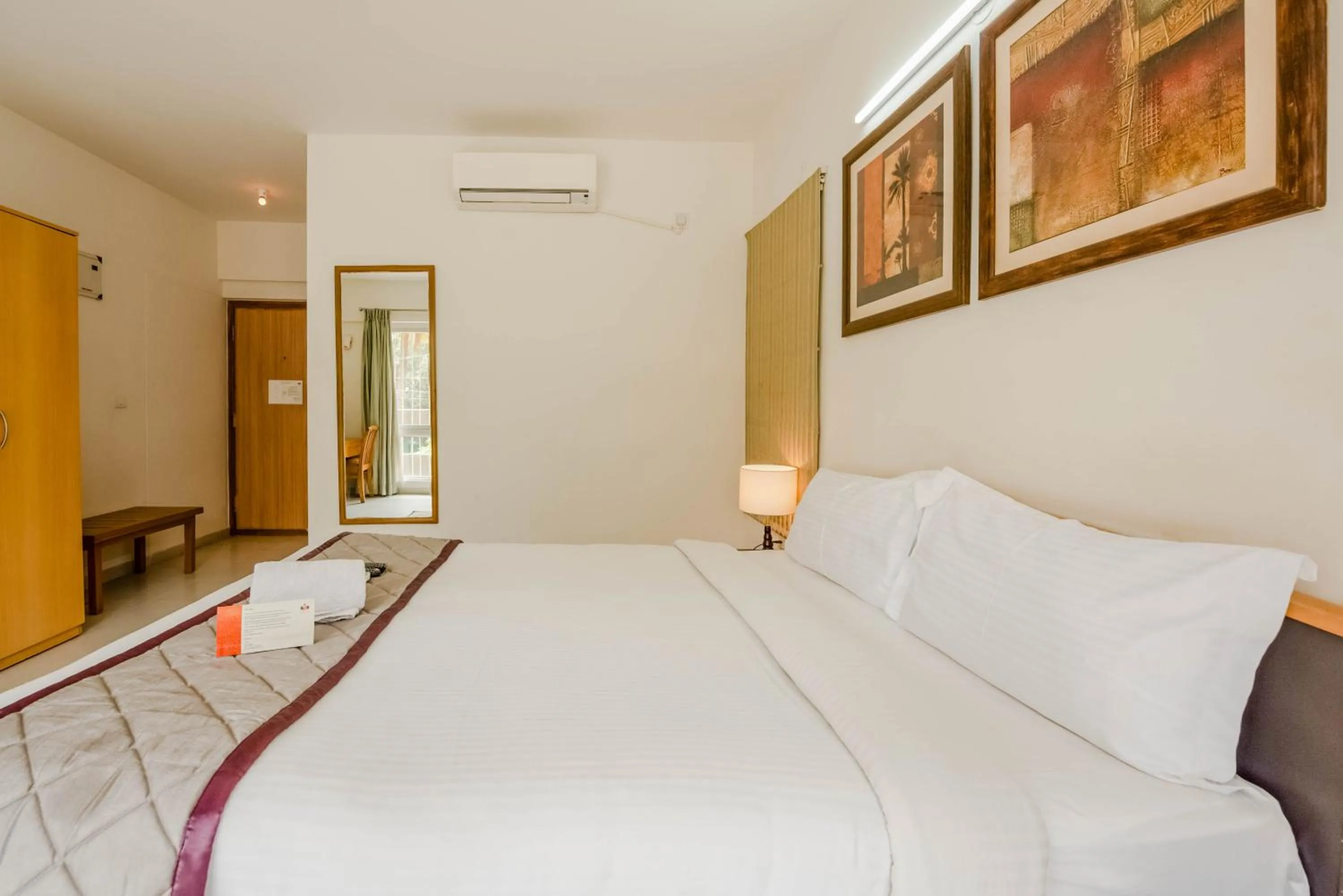 Bedroom, Bed in The Altruist Business Stays Bellandur-1