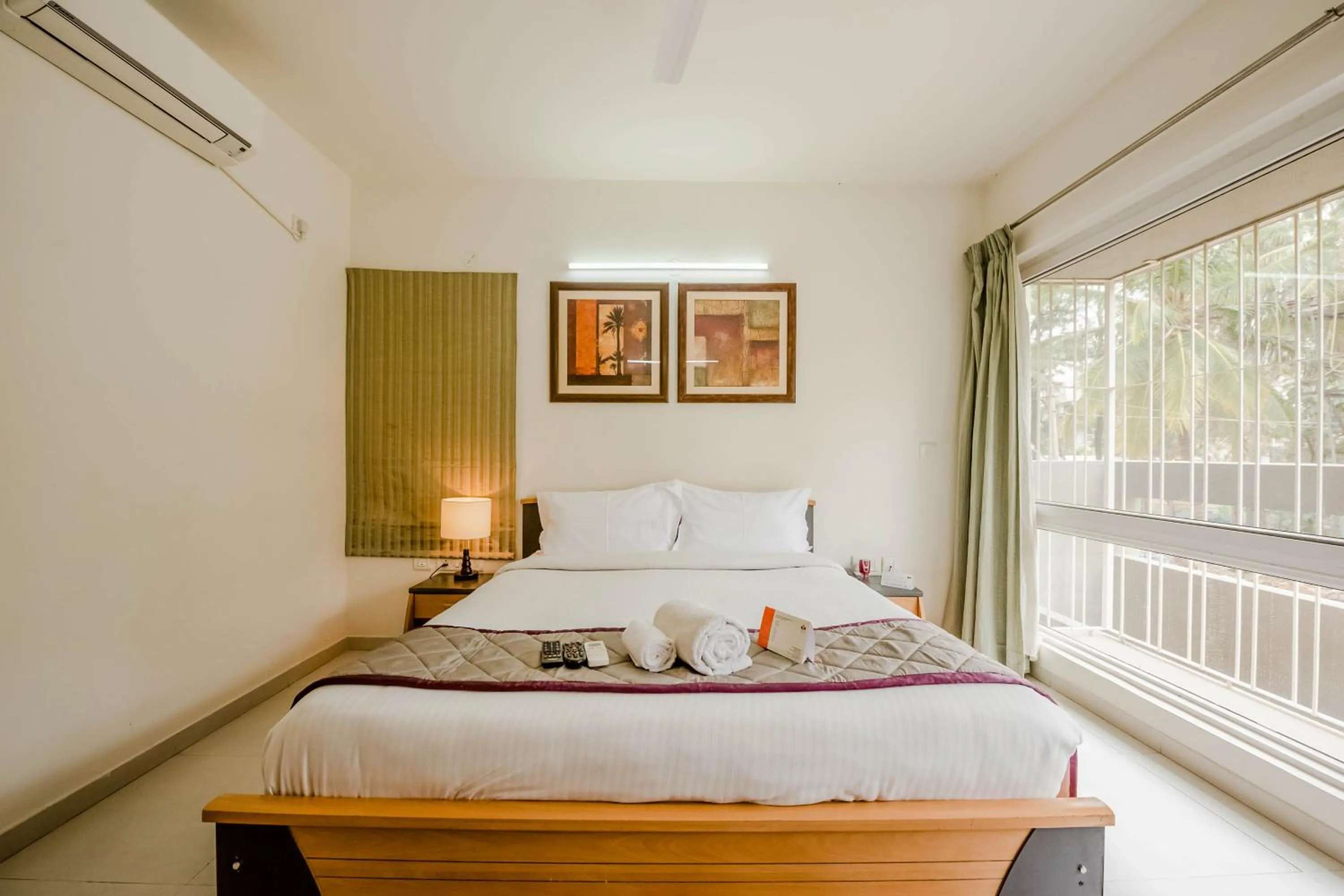 Bed in The Altruist Business Stays Bellandur-1