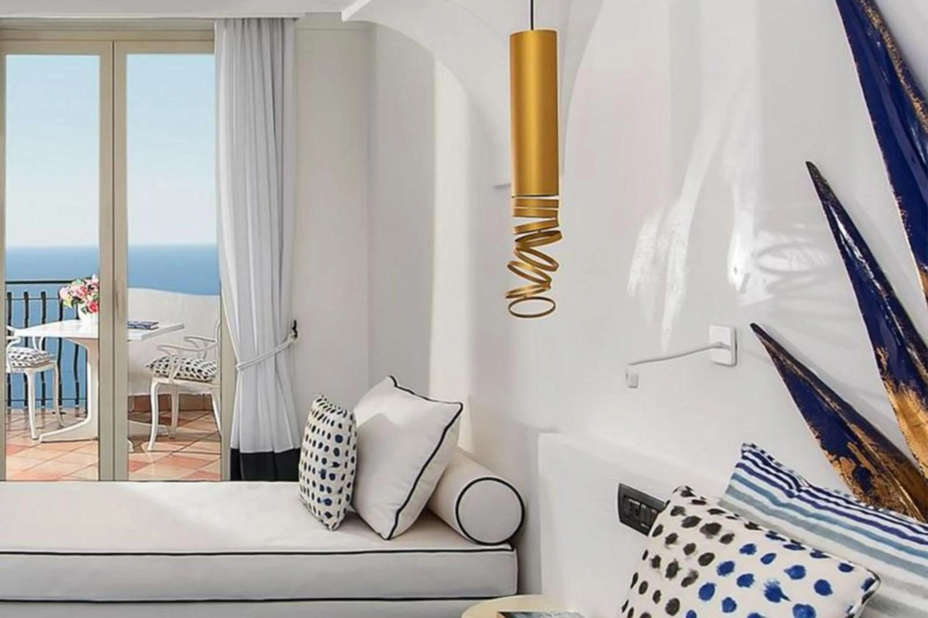 Bed in Hotel Le Agavi