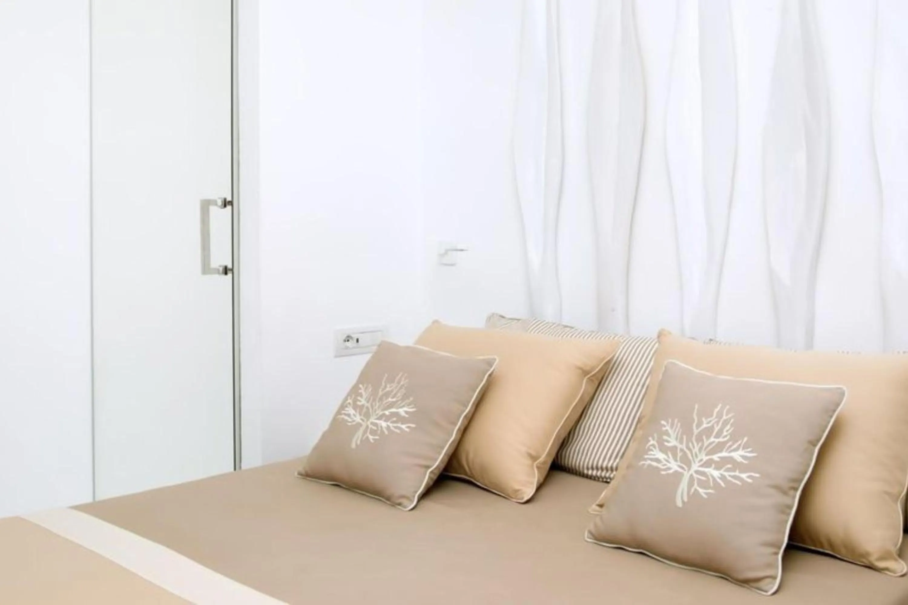 Bed in Hotel Le Agavi