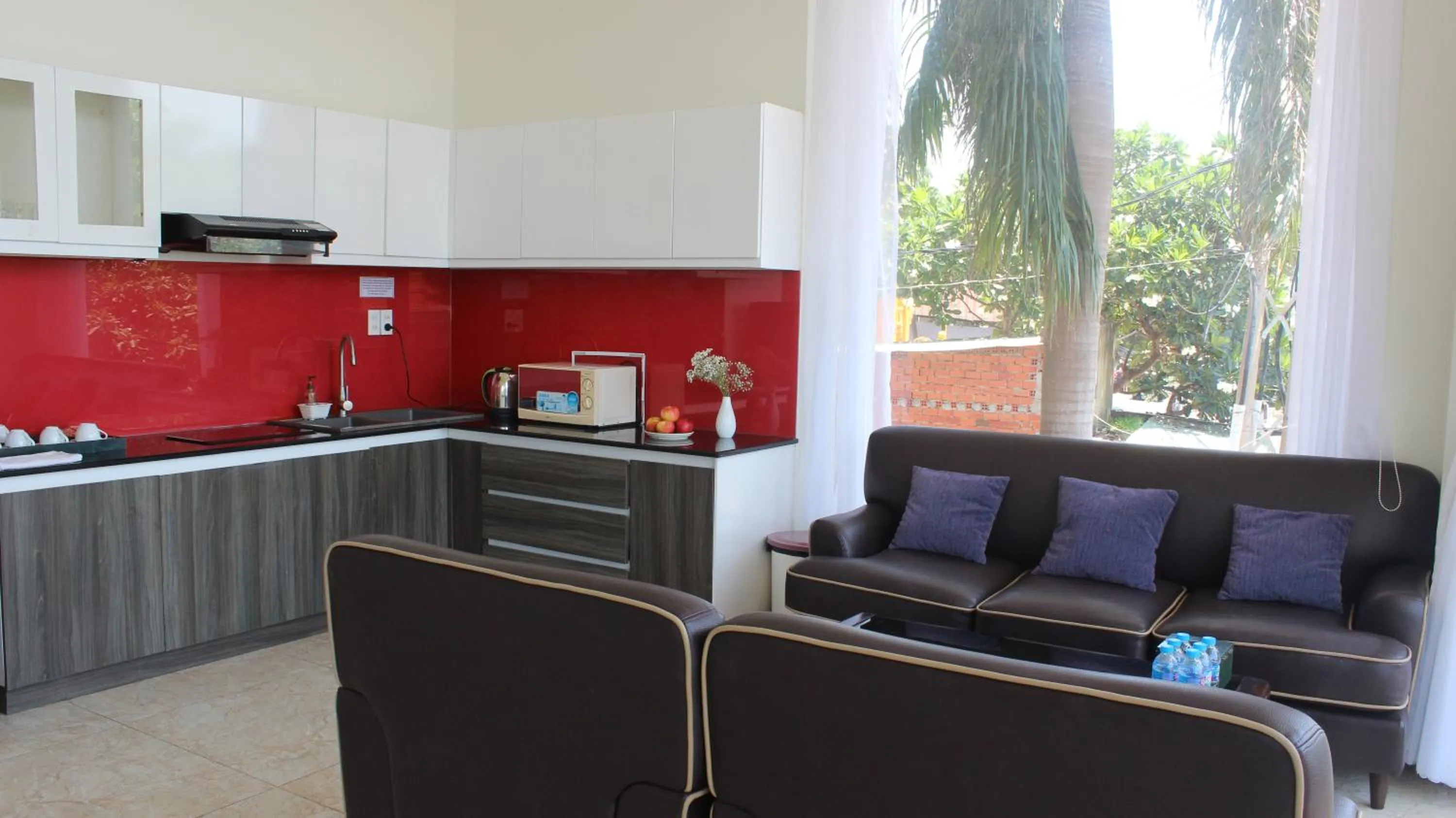 Kitchen or kitchenette in Cassabella Hotel & Apartments