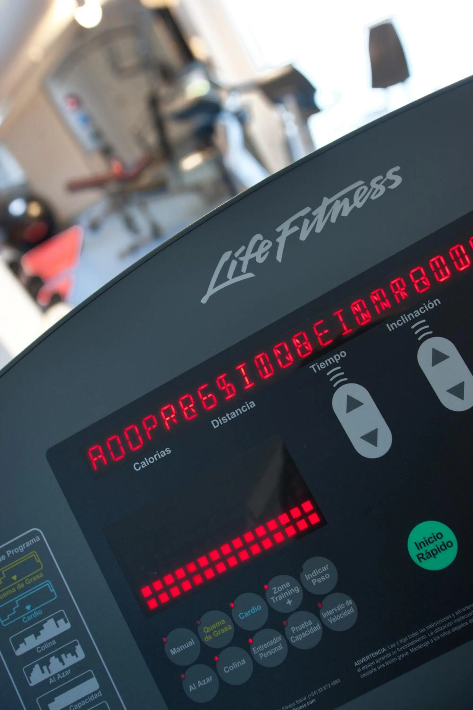 Fitness centre/facilities in Hotel Zinema7
