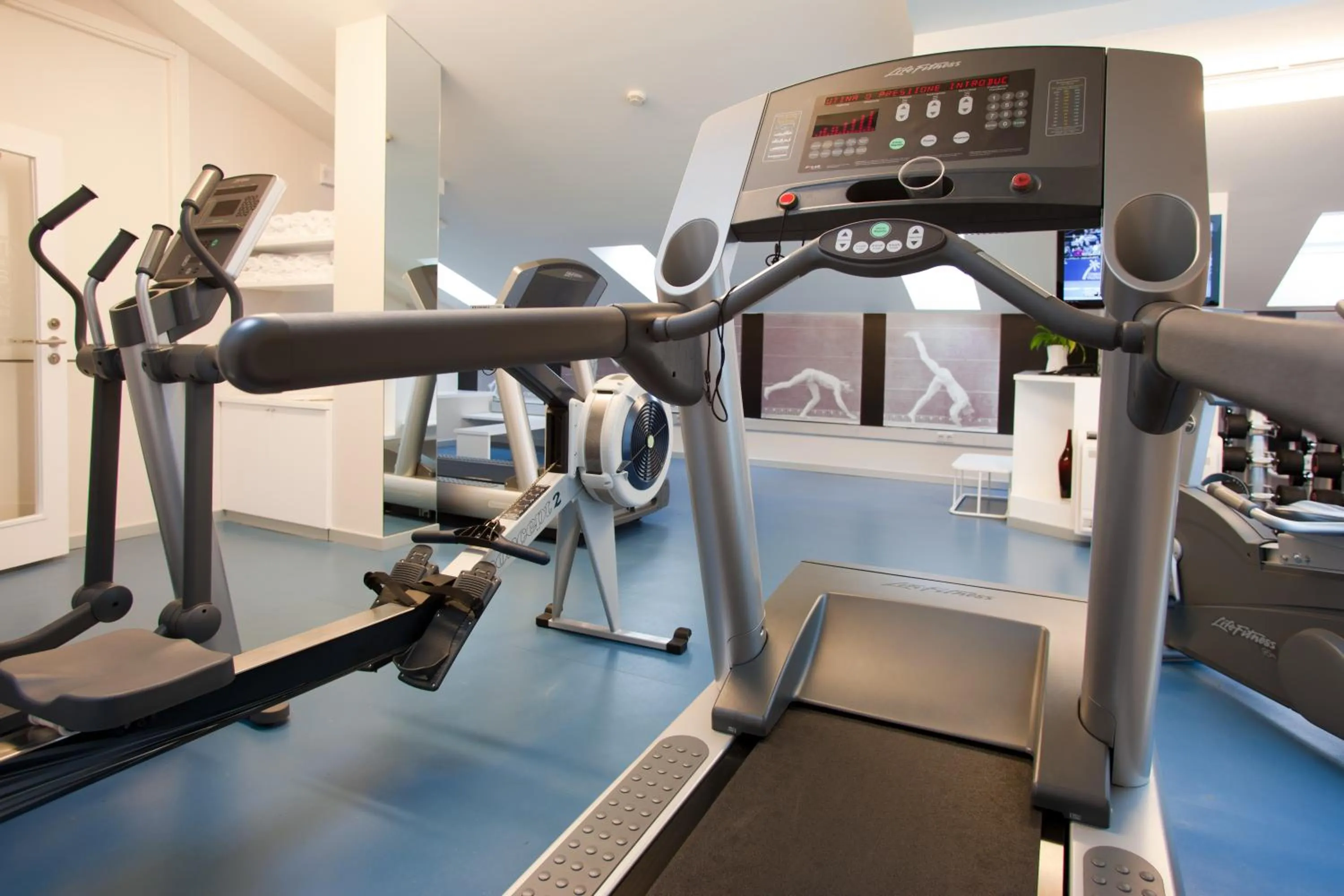 Fitness centre/facilities in Hotel Zinema7
