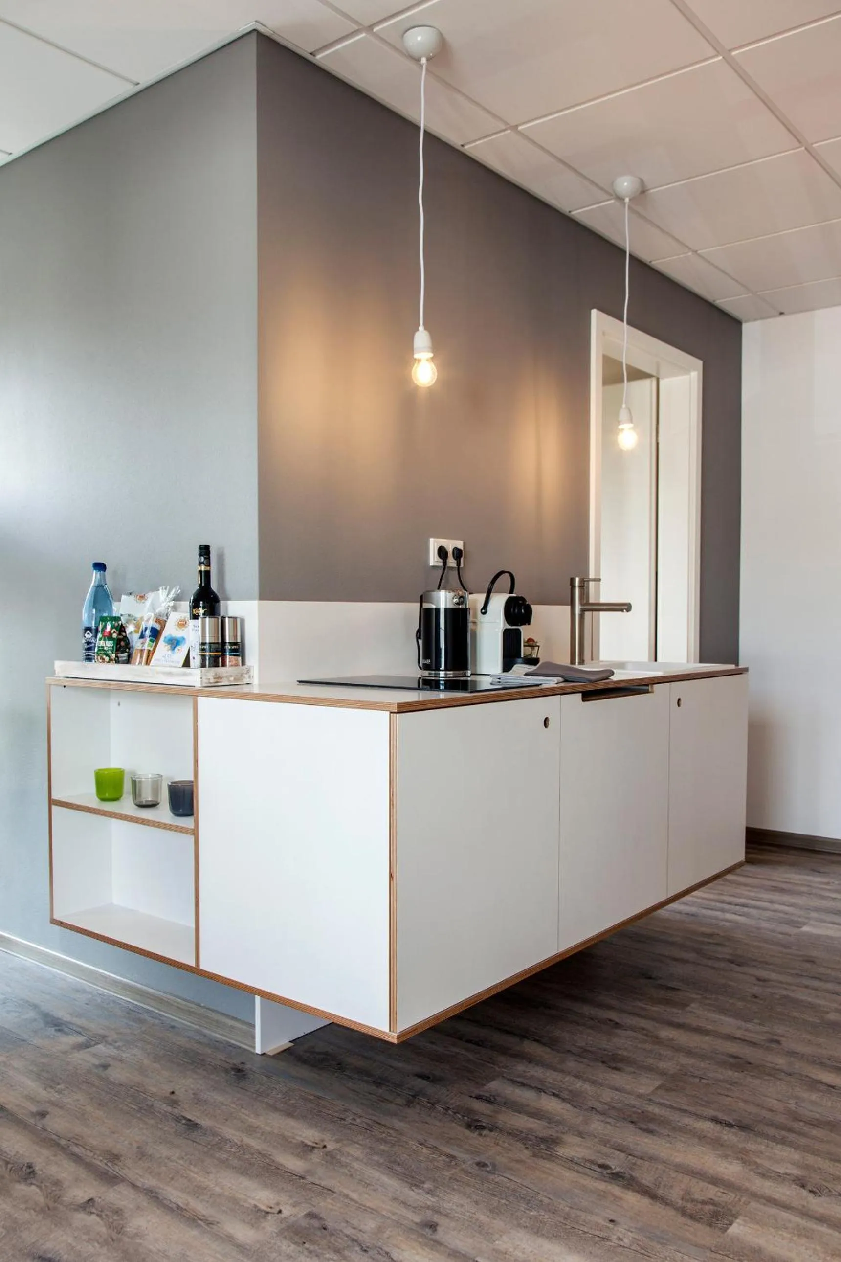 Kitchen or kitchenette in Boardinghouse Morbach