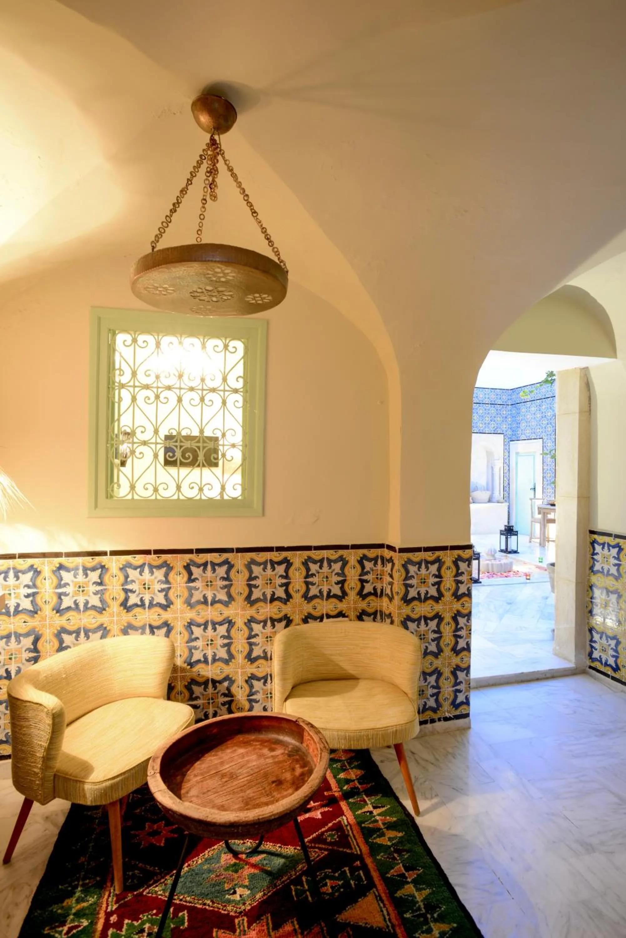 Lobby or reception in Dar Antonia