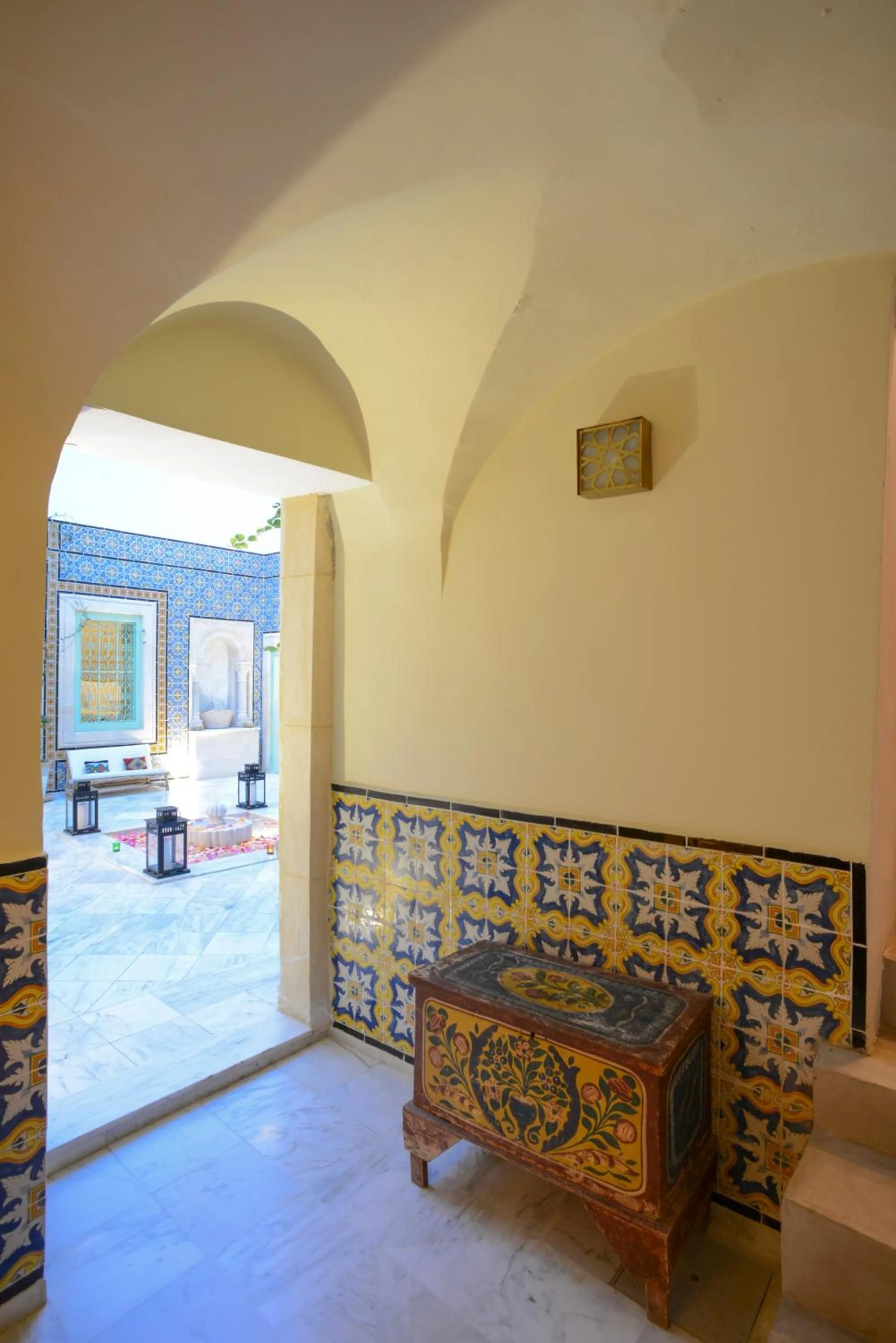 Lobby or reception in Dar Antonia