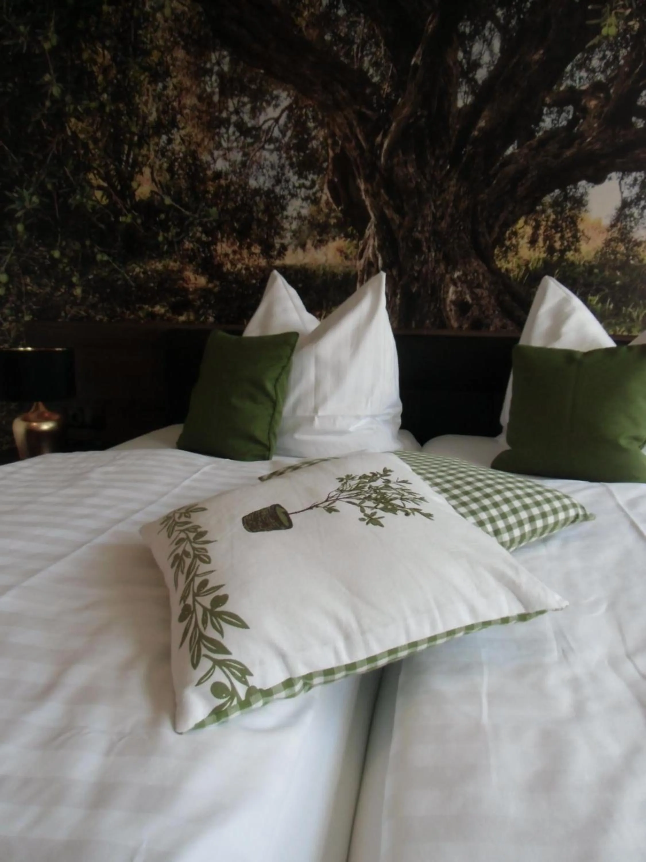 Bed in Hotel Trendtino