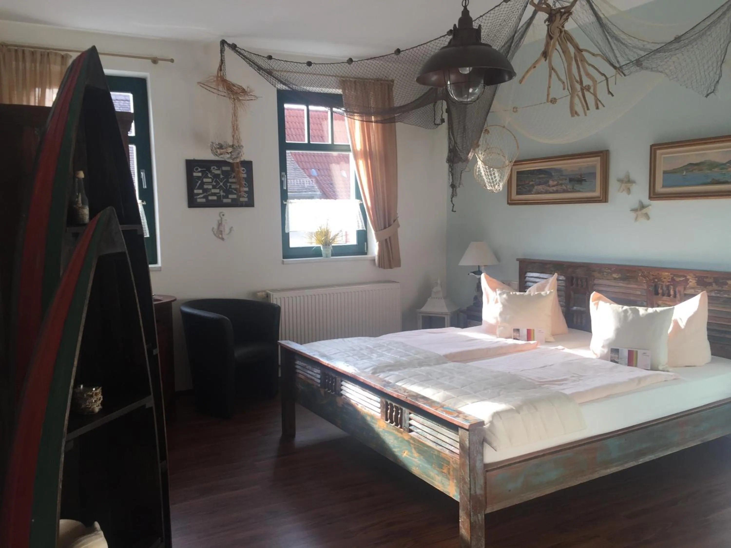 Bed in Hotel Trendtino