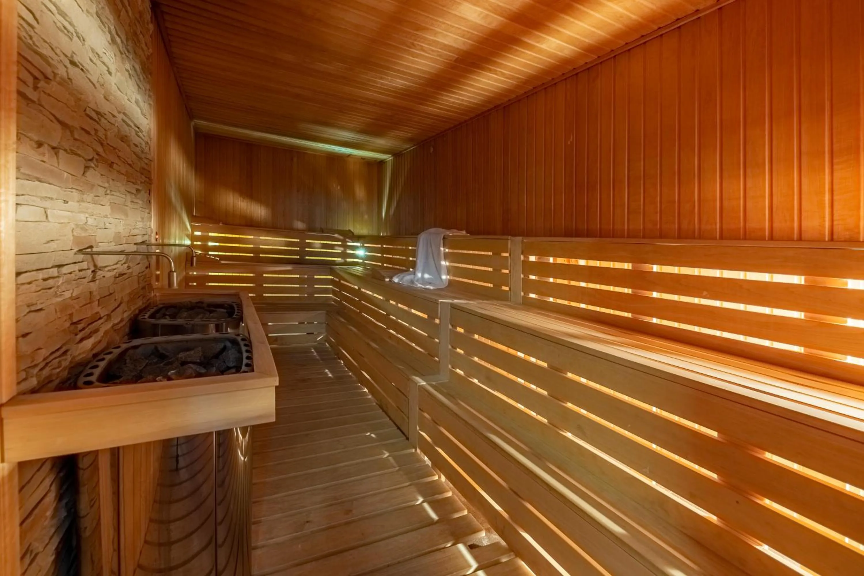 Sauna in Meliá Maputo Sky