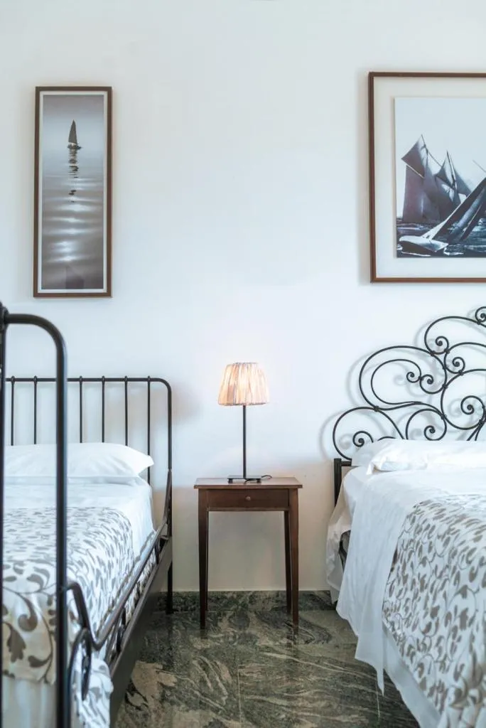Bed in Villa Liberti
