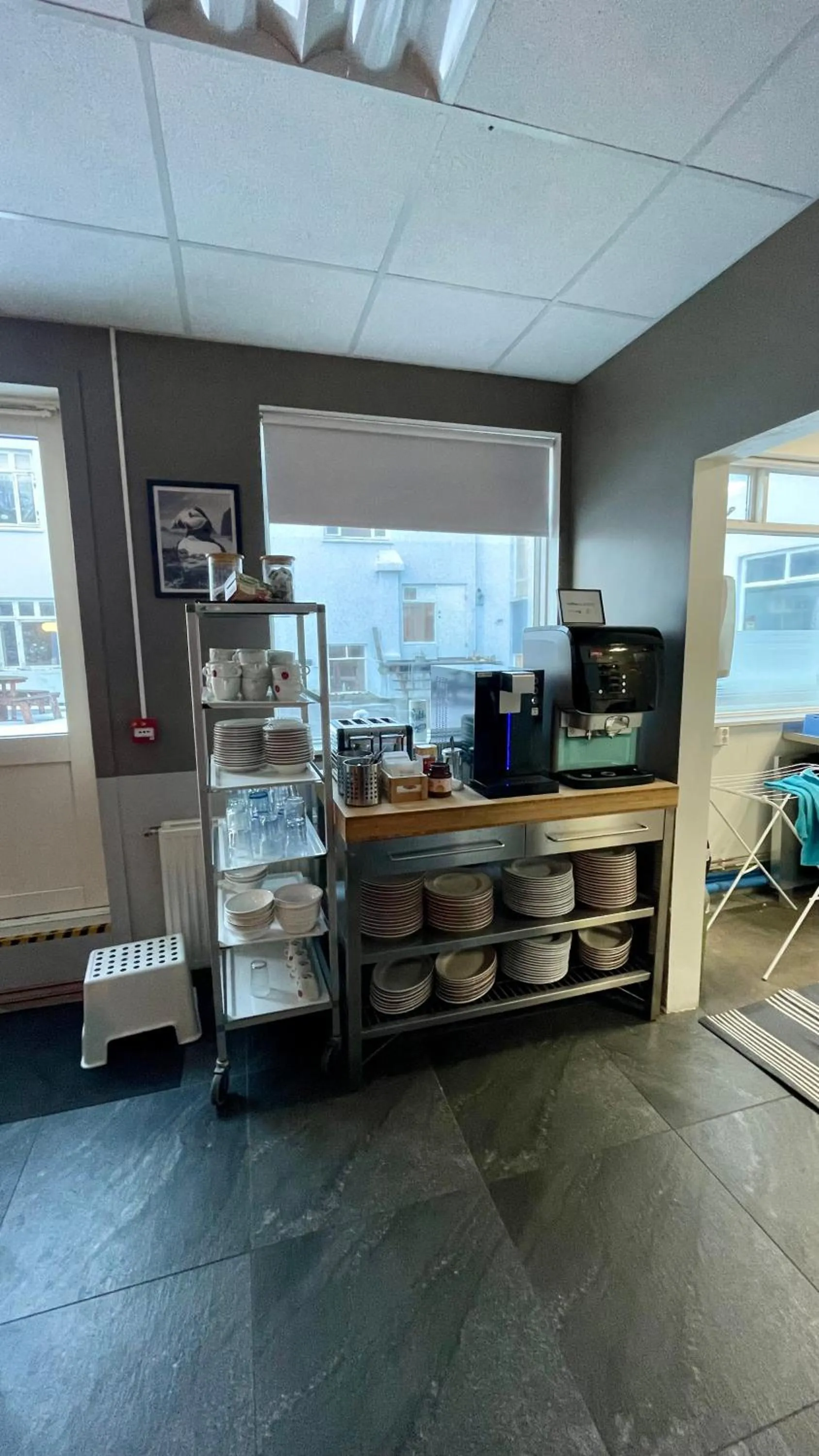 Lunch in Hafnarstræti Hostel