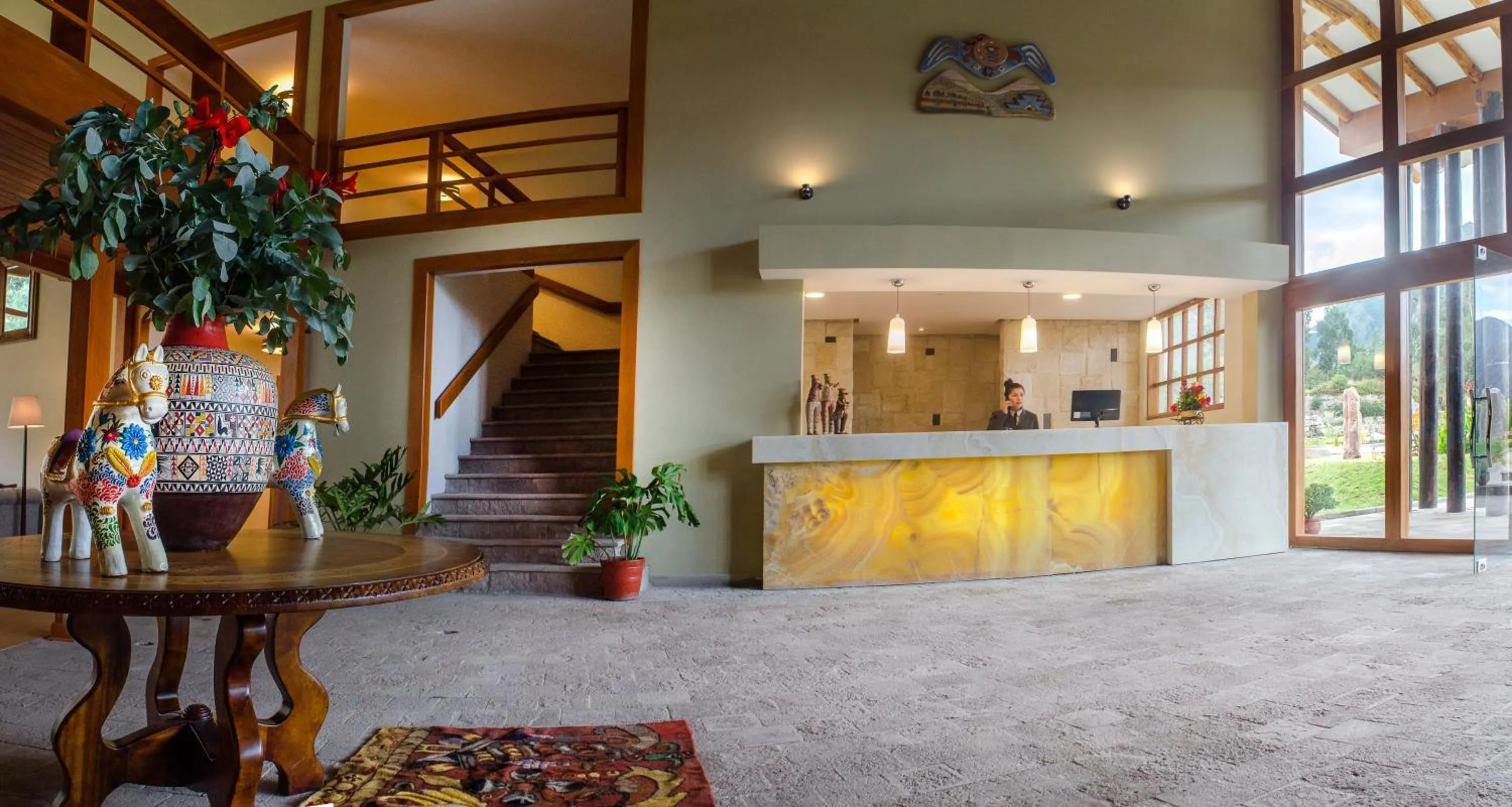 Lobby or reception in Taypikala Deluxe Valle Sagrado
