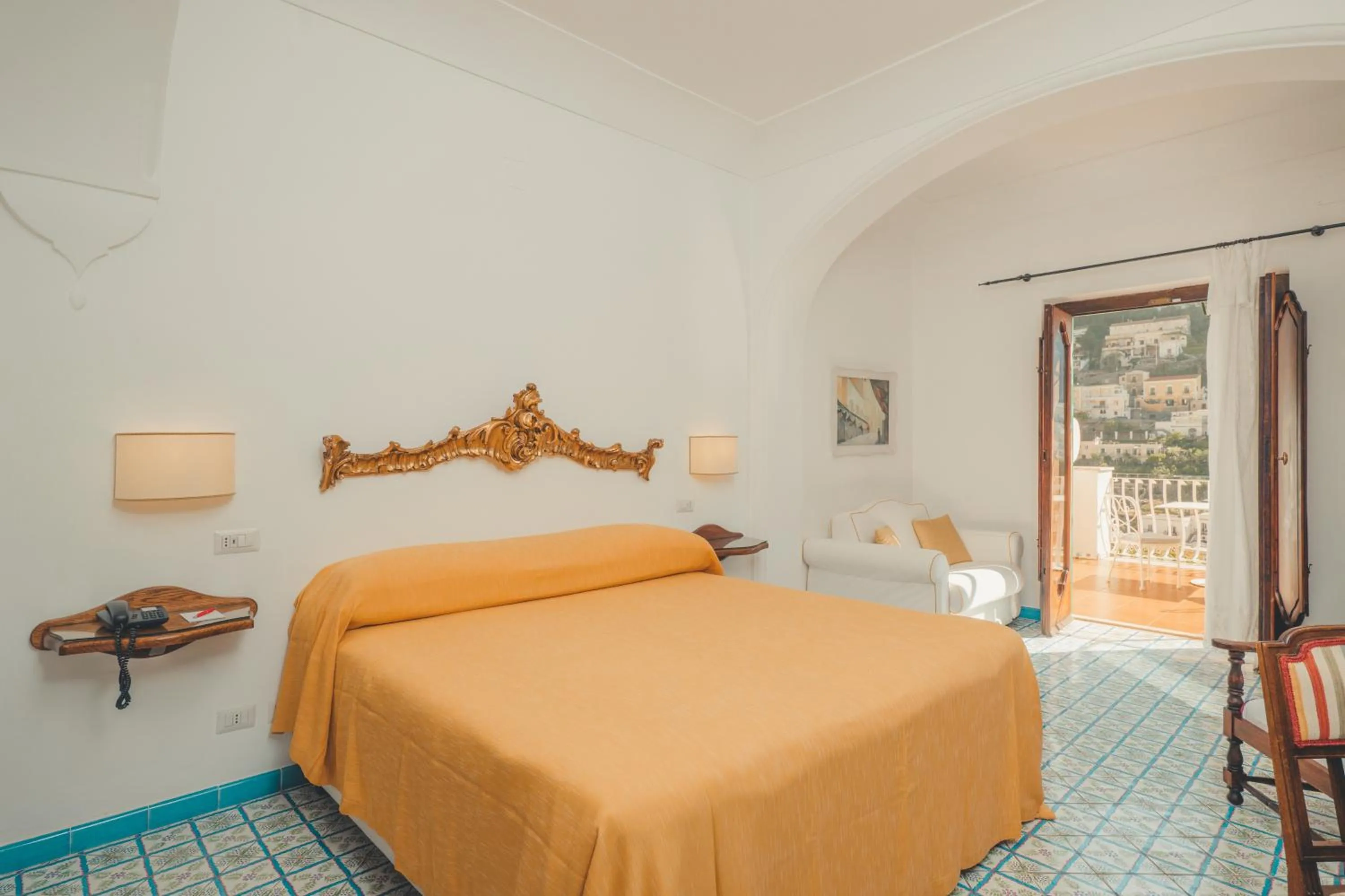 Bedroom, Bed in Hotel Poseidon