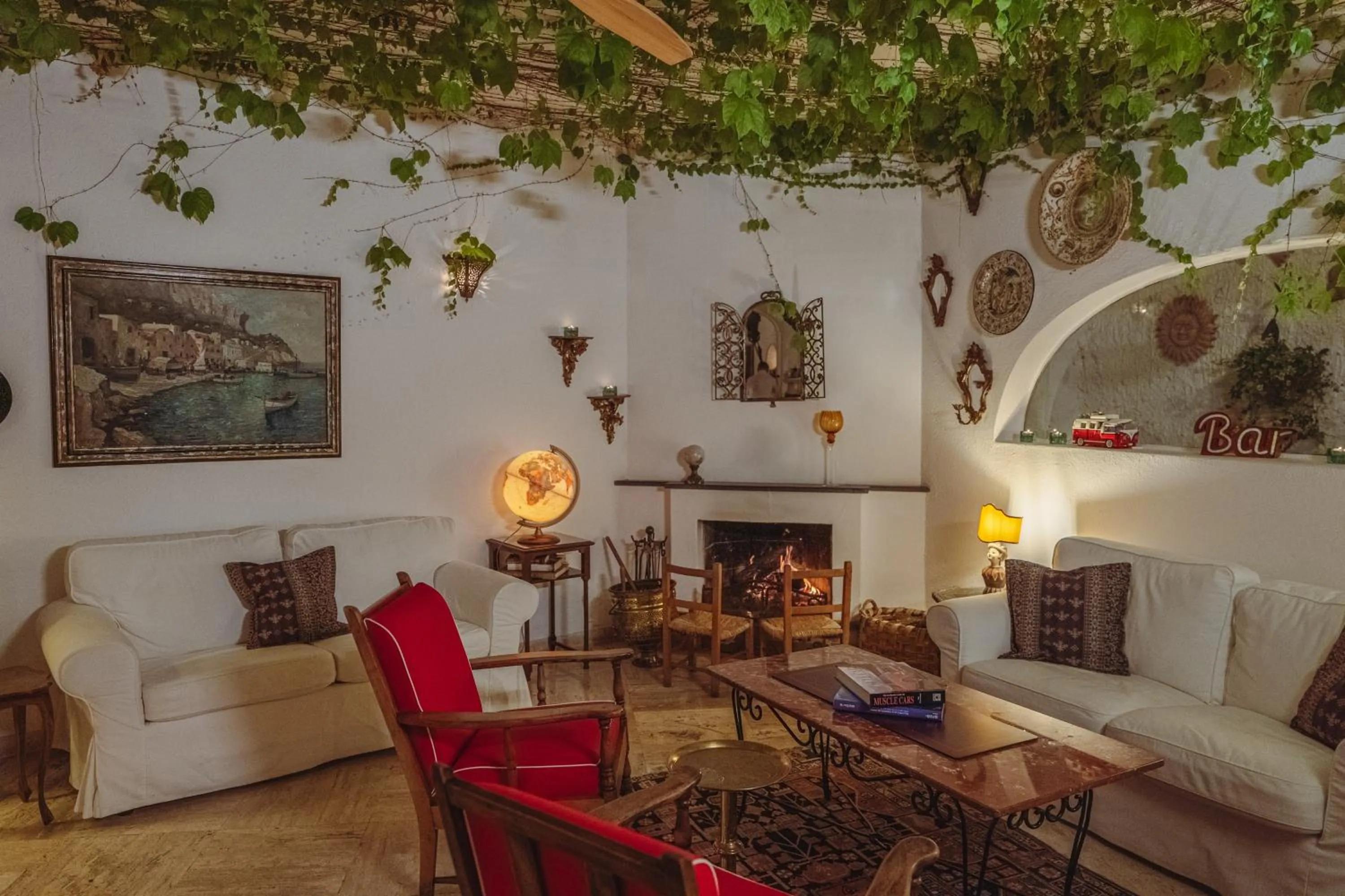 Lounge or bar in Hotel Poseidon