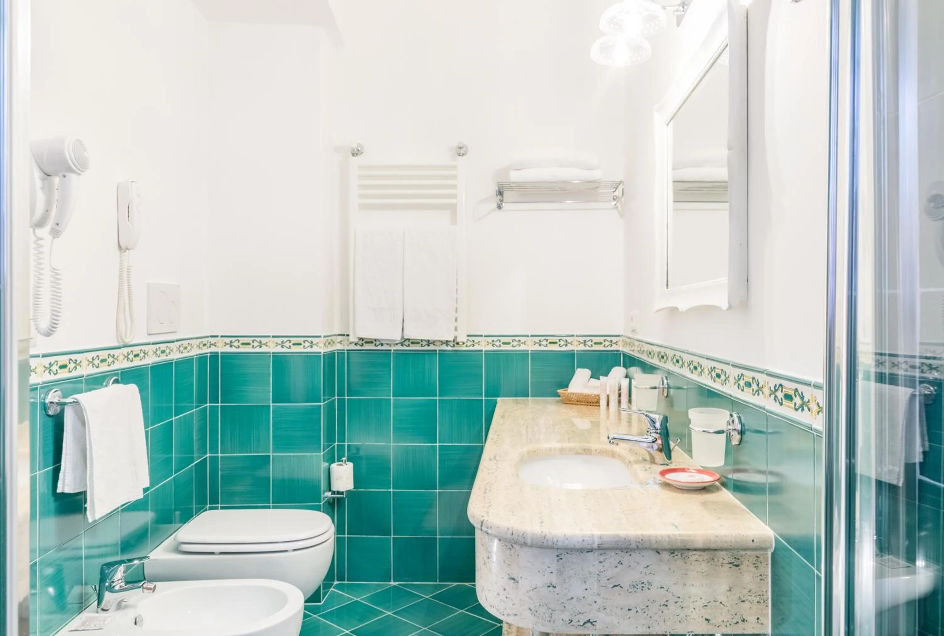 Bathroom in Hotel Poseidon