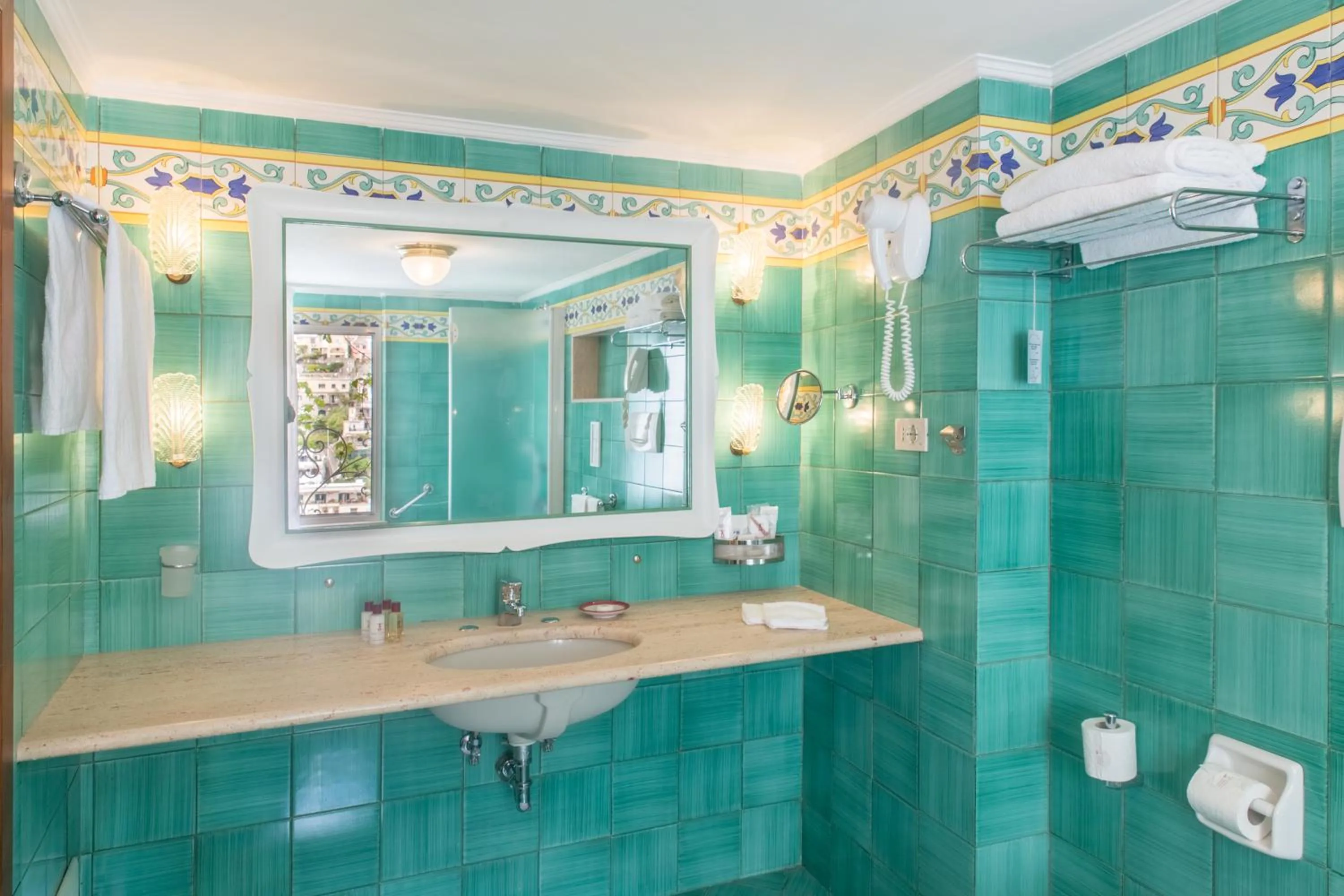 Bathroom in Hotel Poseidon