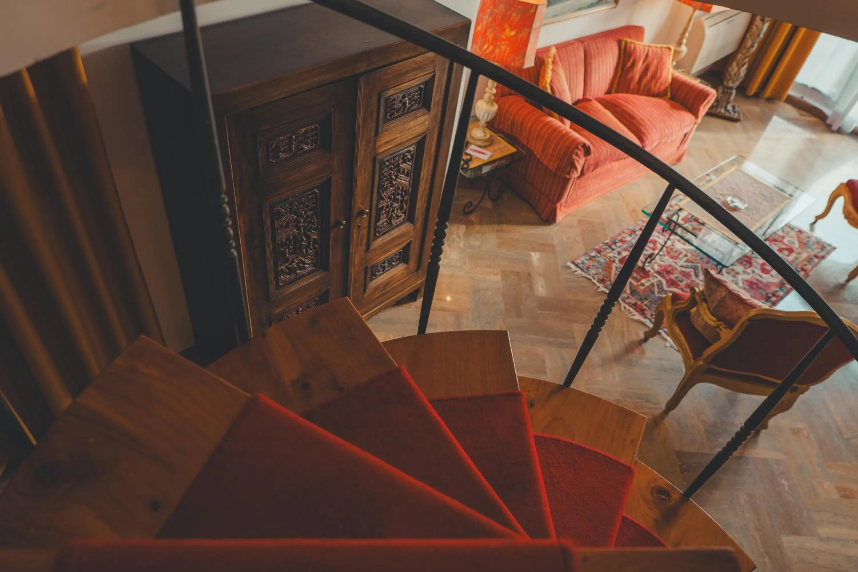 Seating area in Hotel Poseidon