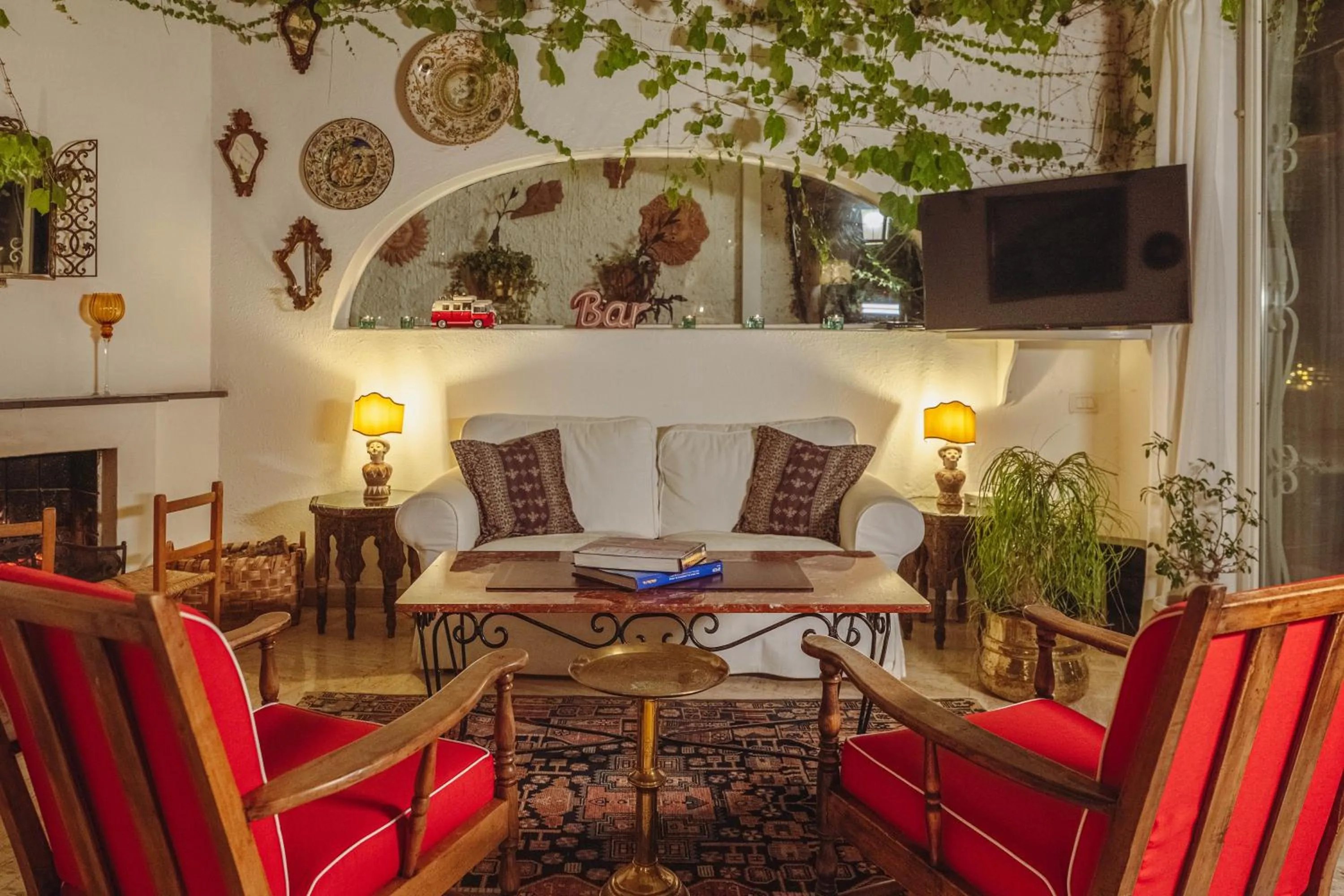 Lounge or bar in Hotel Poseidon