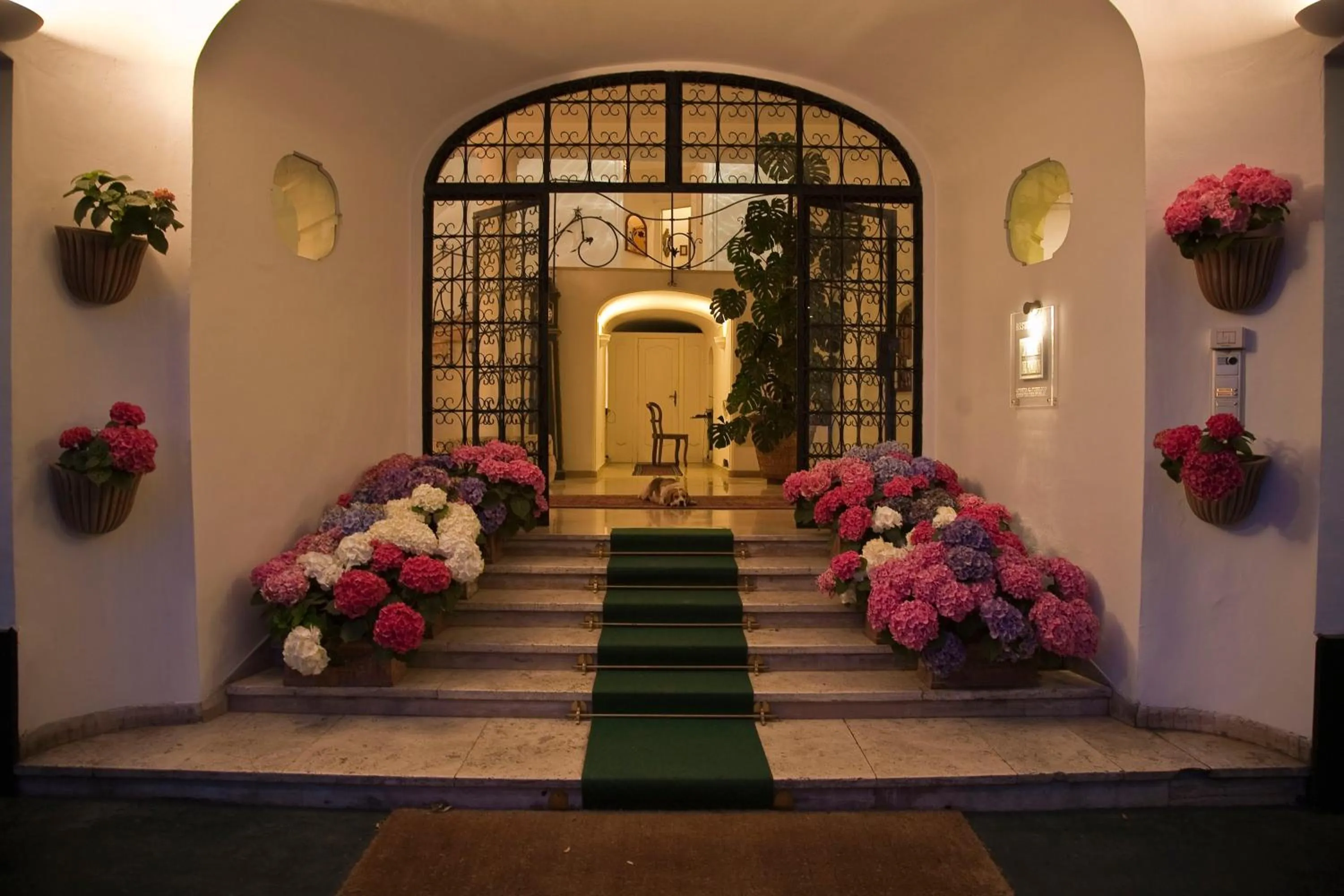 Facade/entrance in Hotel Poseidon