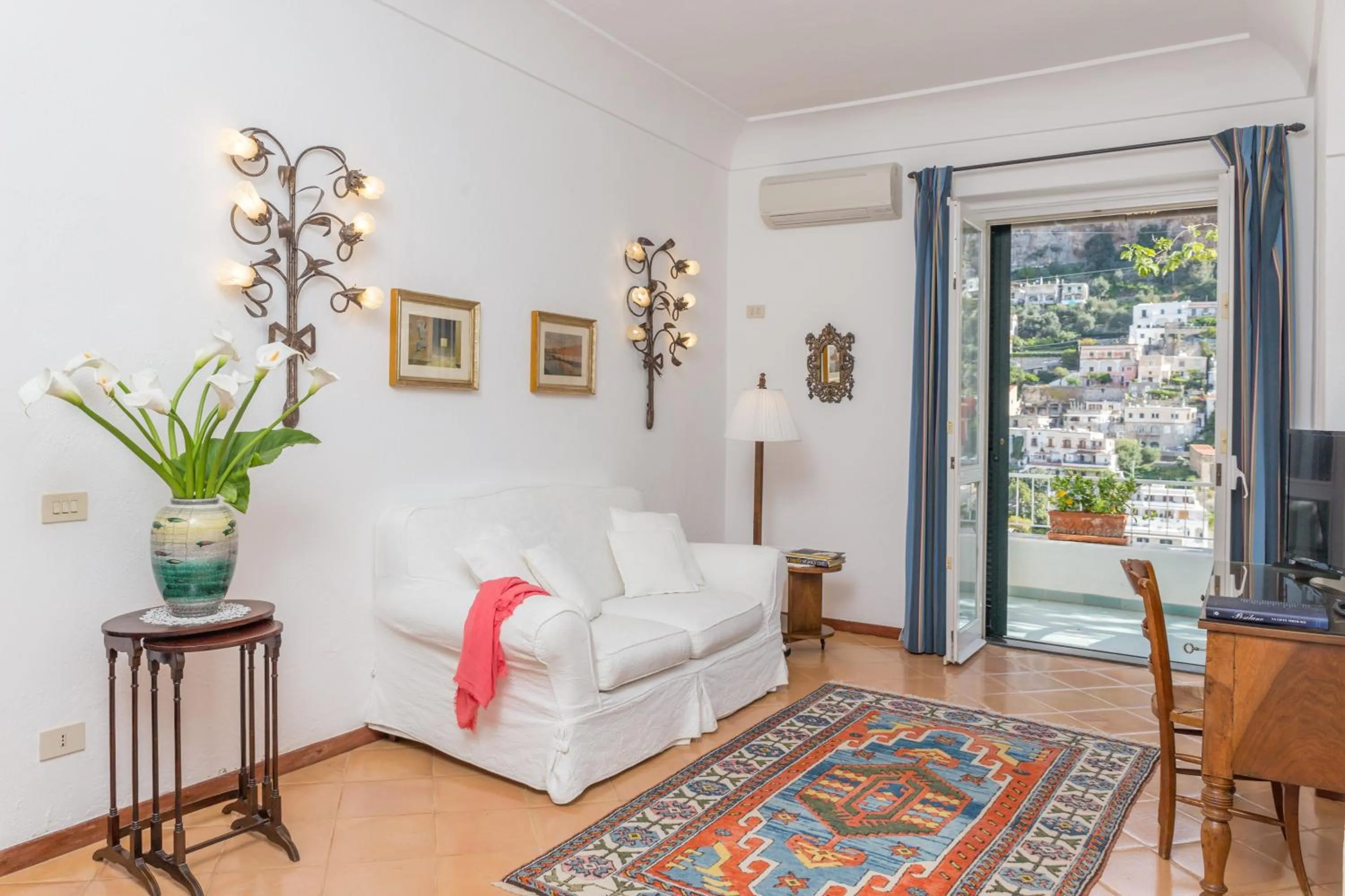 Living room in Hotel Poseidon