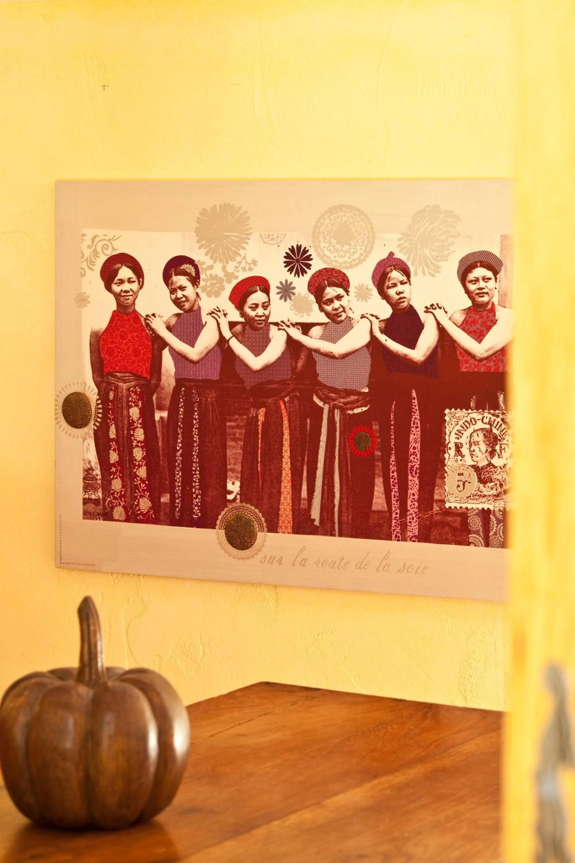 Decorative detail in Mas La Jaina