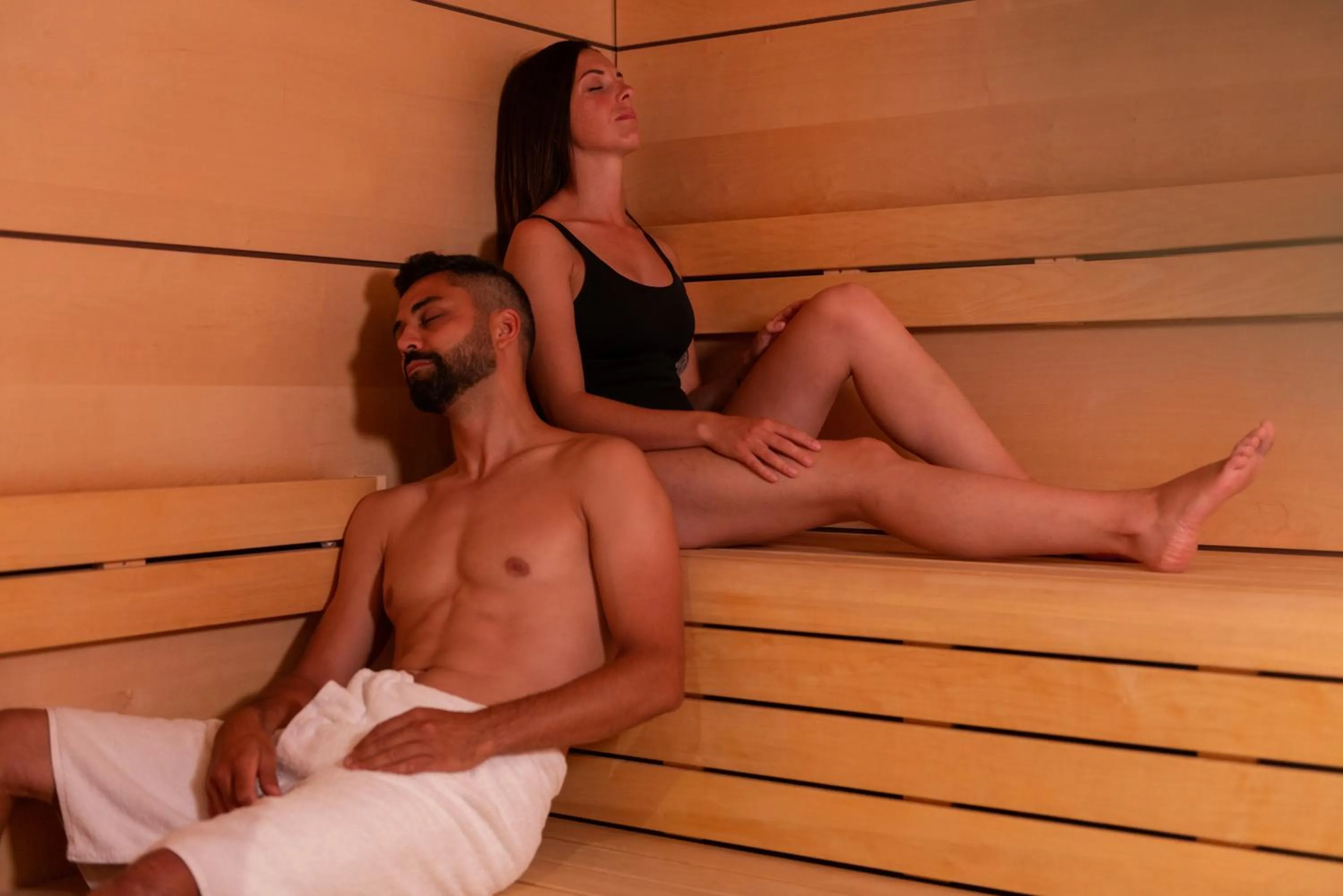 Sauna in Golden Tulip Saint Malo– Le Grand Bé
