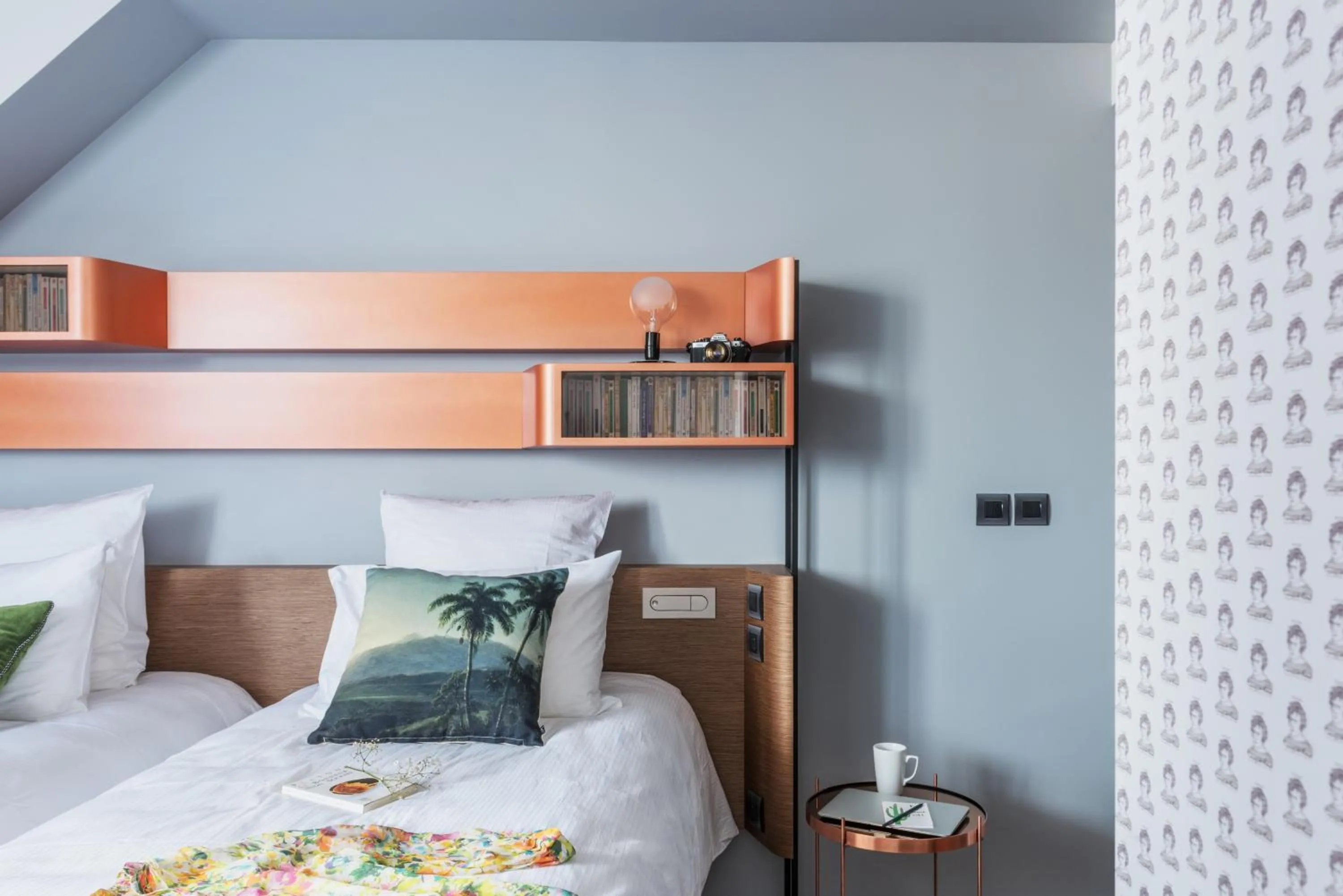 Bed in Golden Tulip Saint Malo– Le Grand Bé