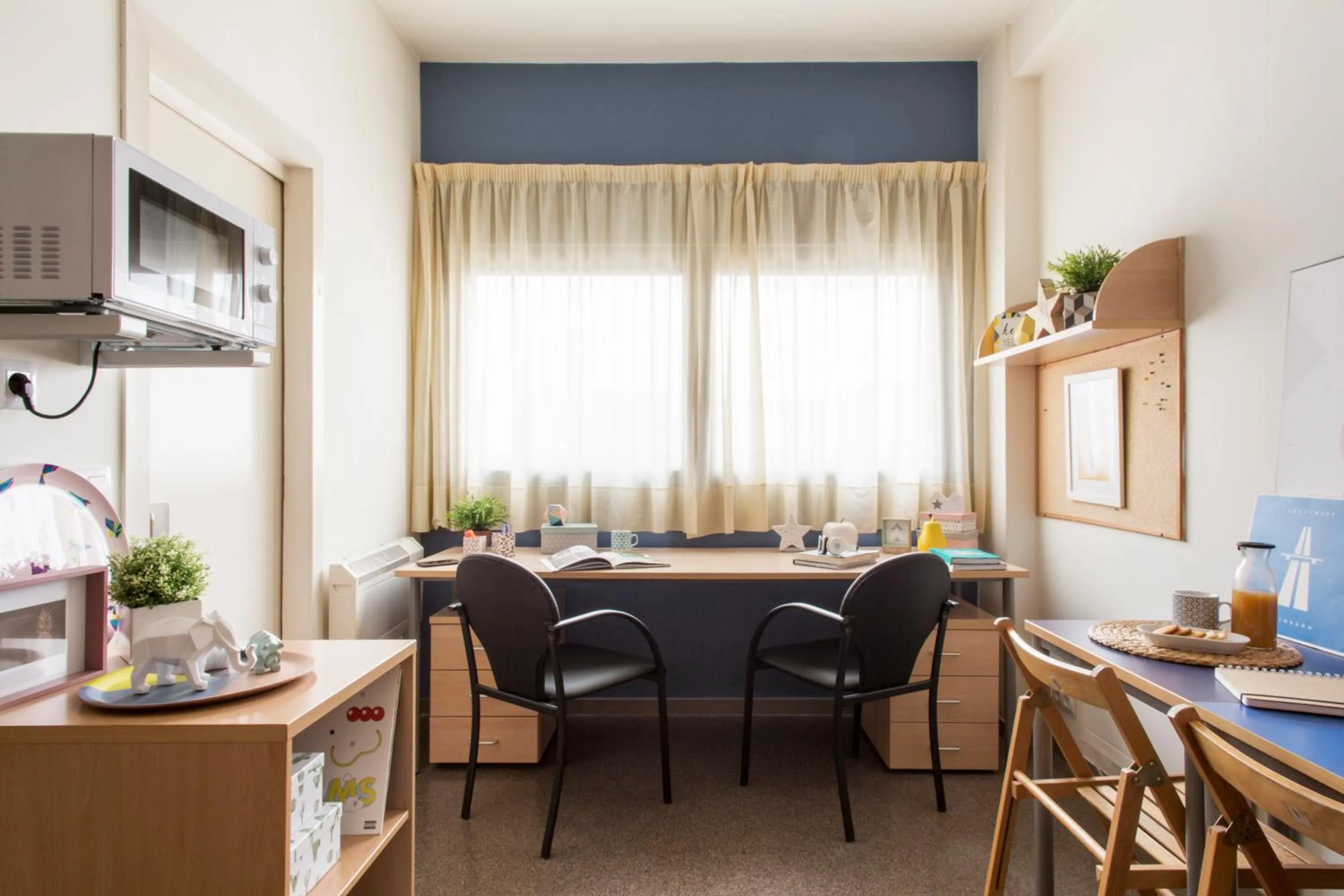 Seating area in Residencia Universitaria Resa As Burgas