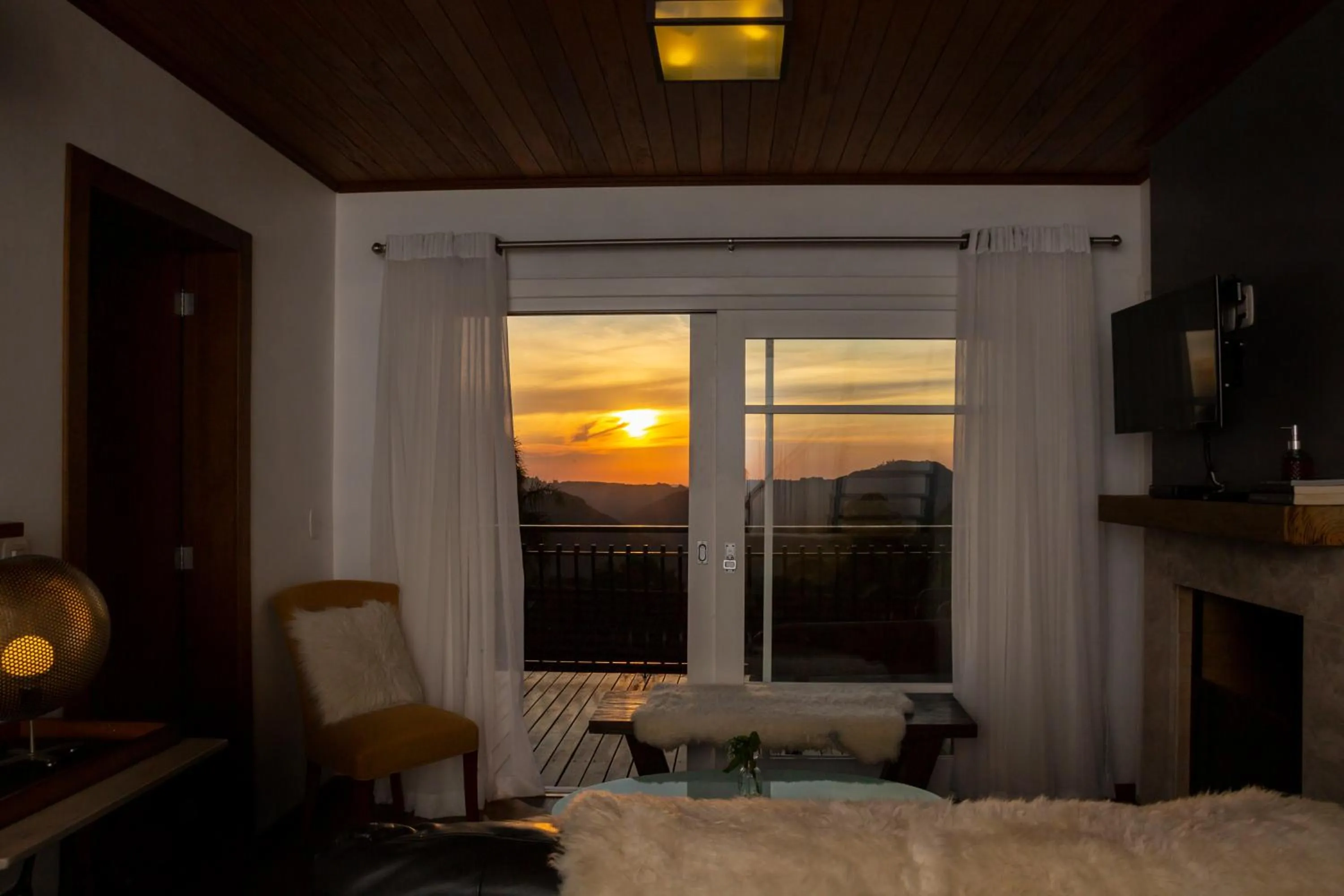 Living room in Pousada La Vista