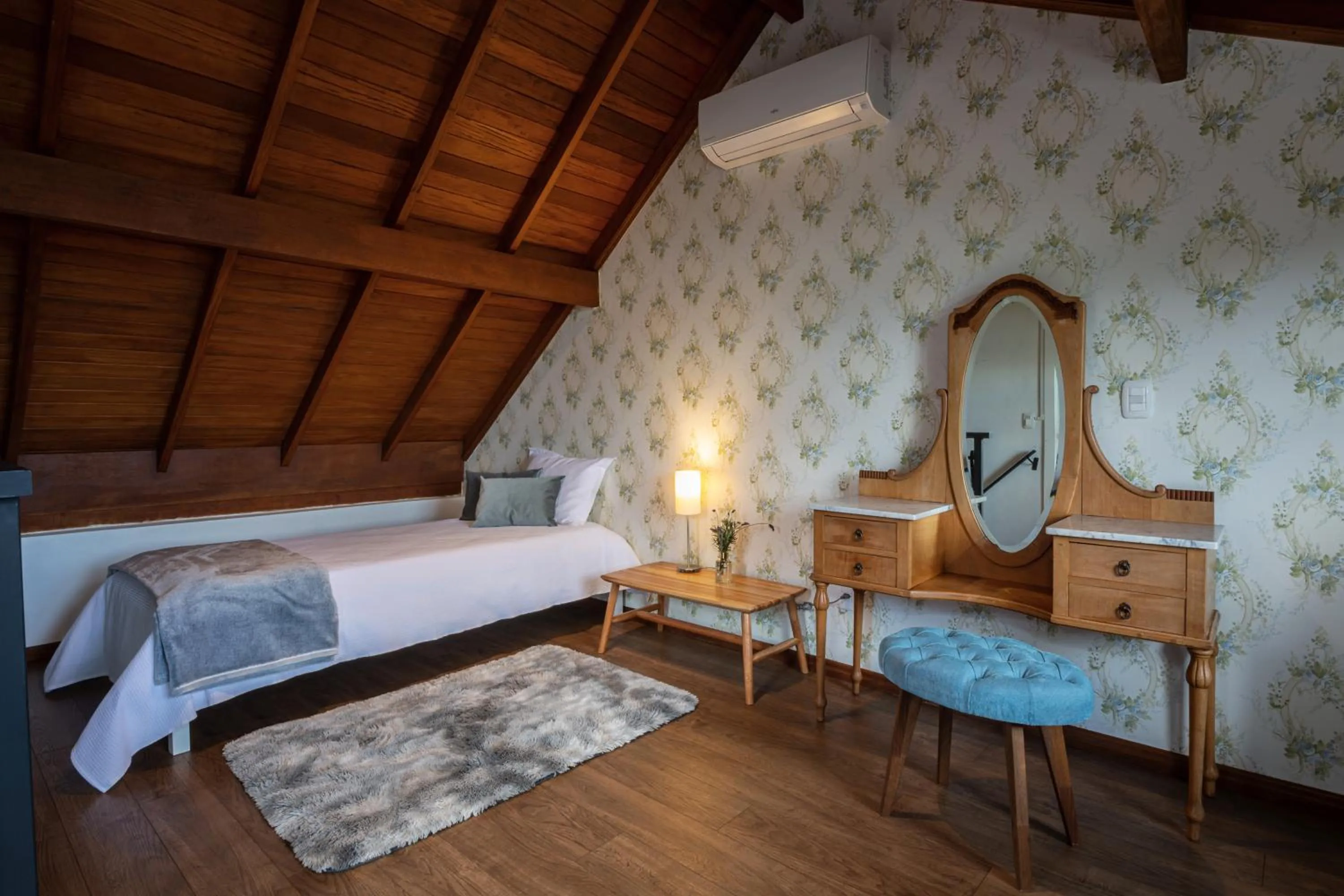 Bed in Pousada La Vista