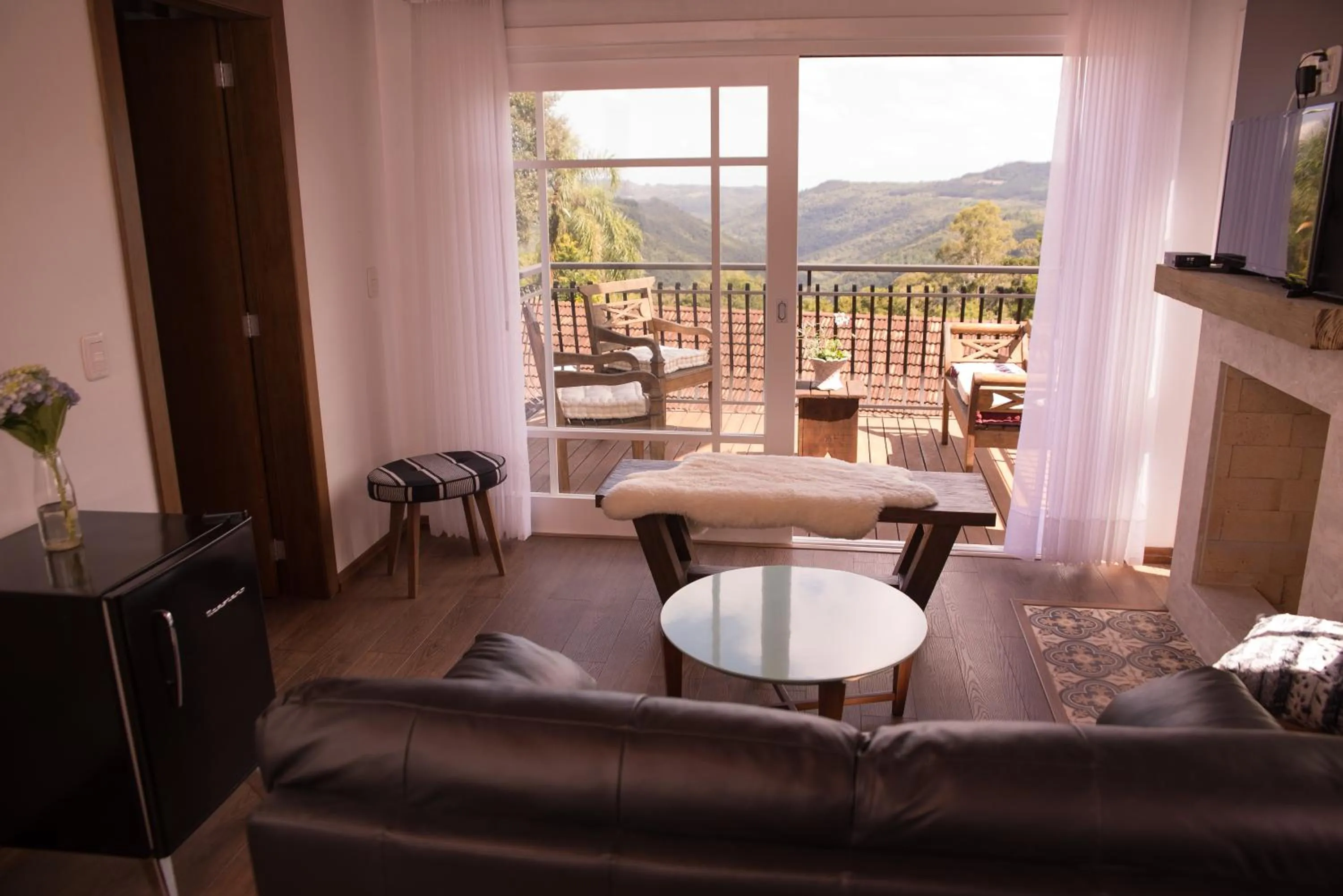 Living room in Pousada La Vista