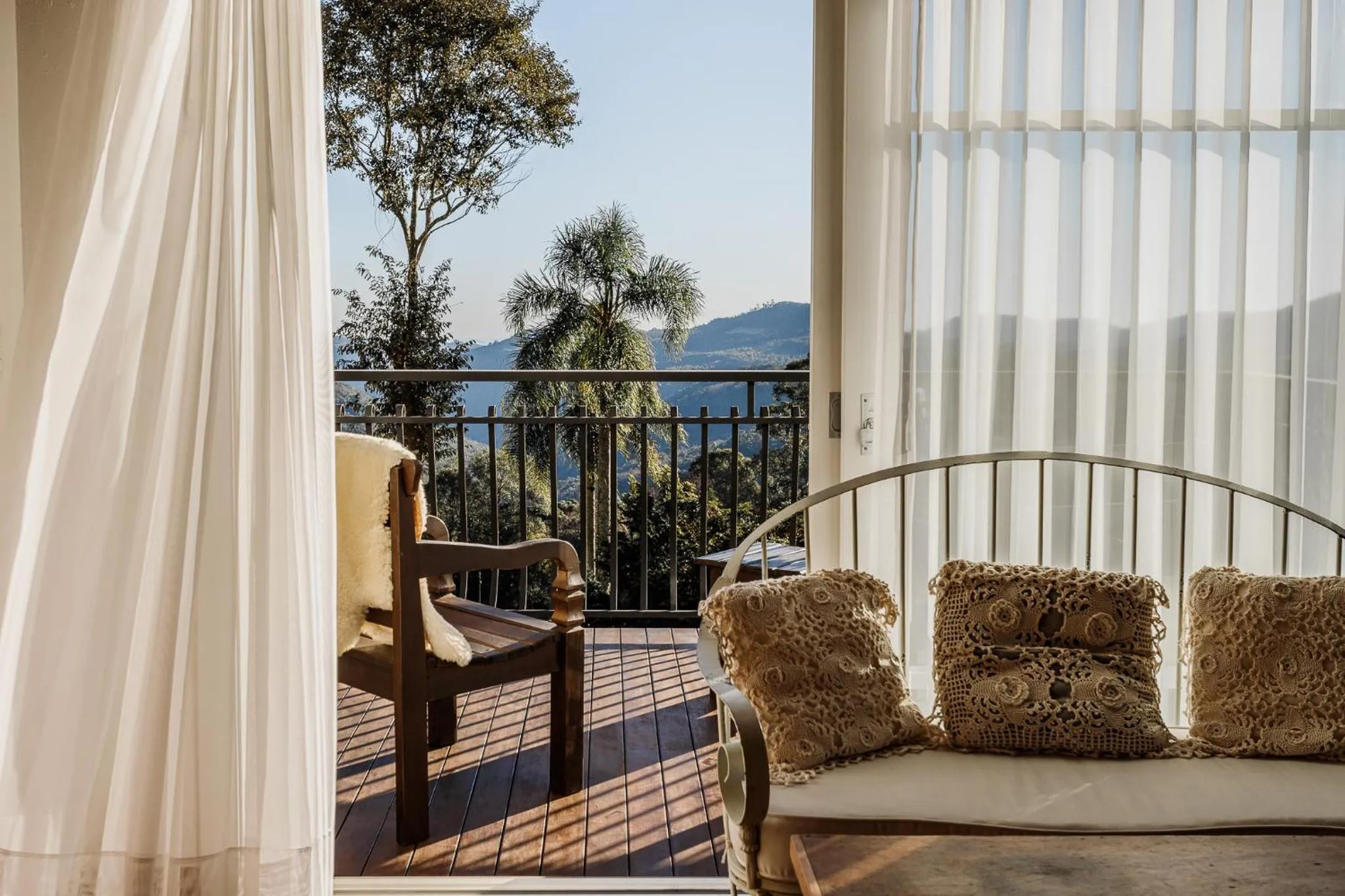 Balcony/Terrace in Pousada La Vista