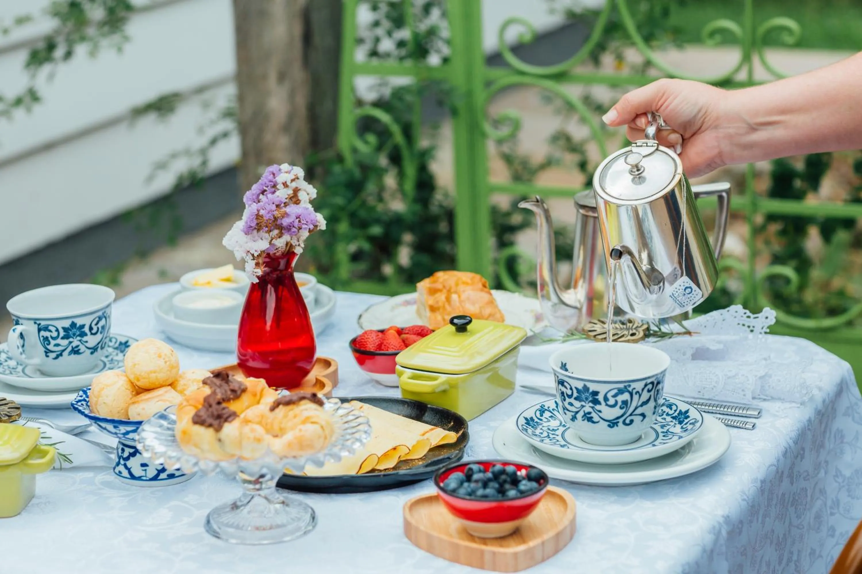 Breakfast in Pousada La Vista
