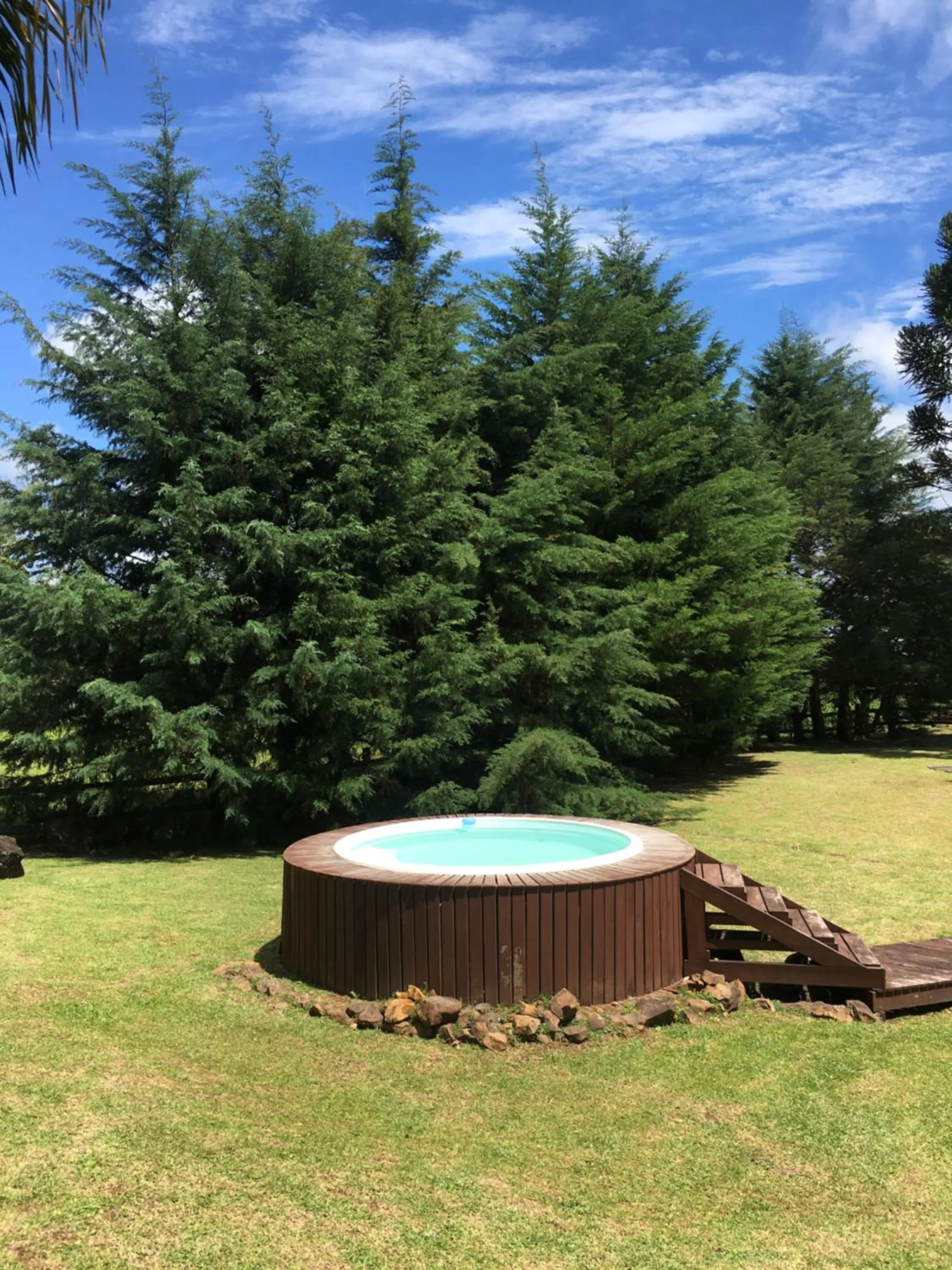 Swimming pool in Pousada La Vista