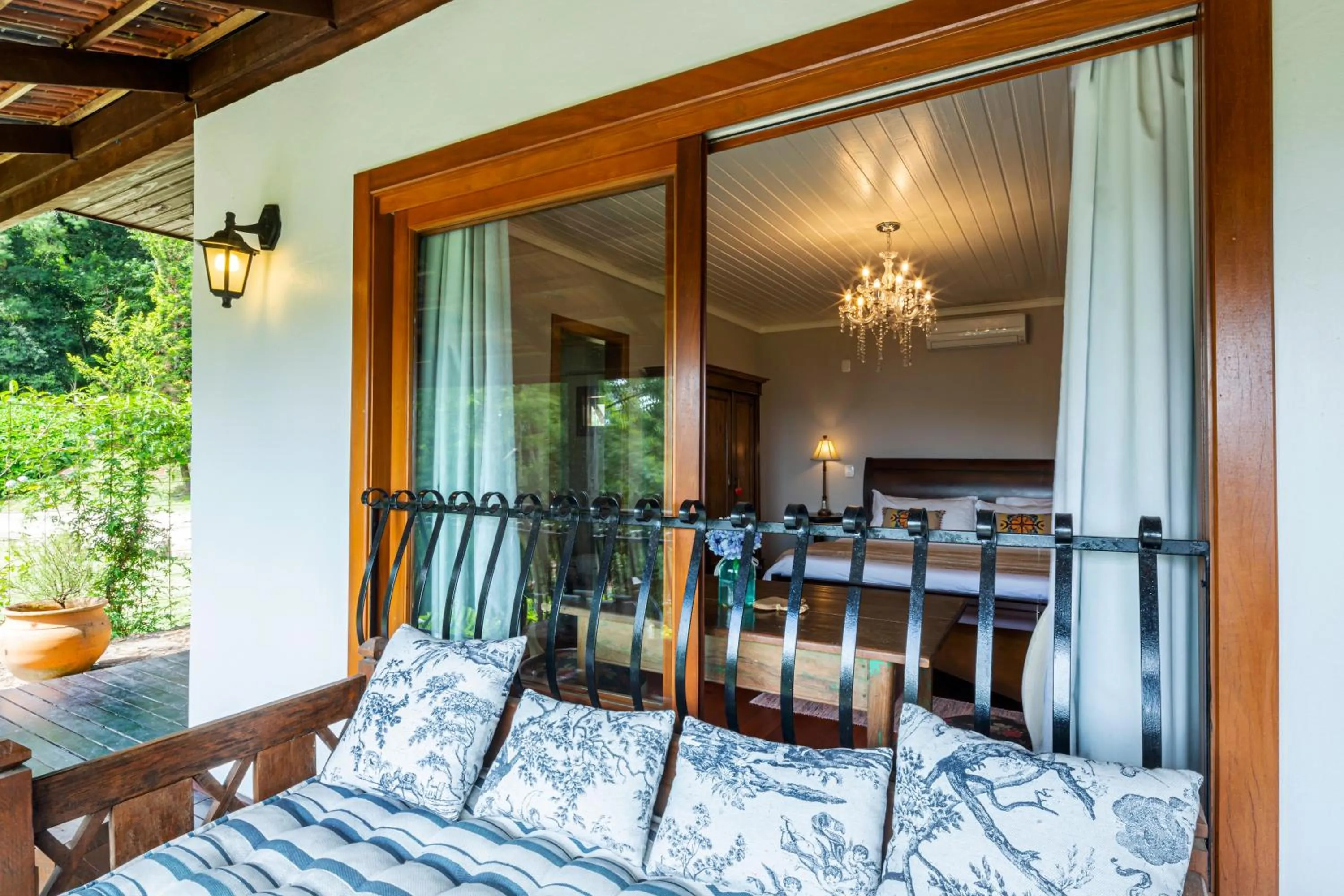 Patio in Pousada La Vista